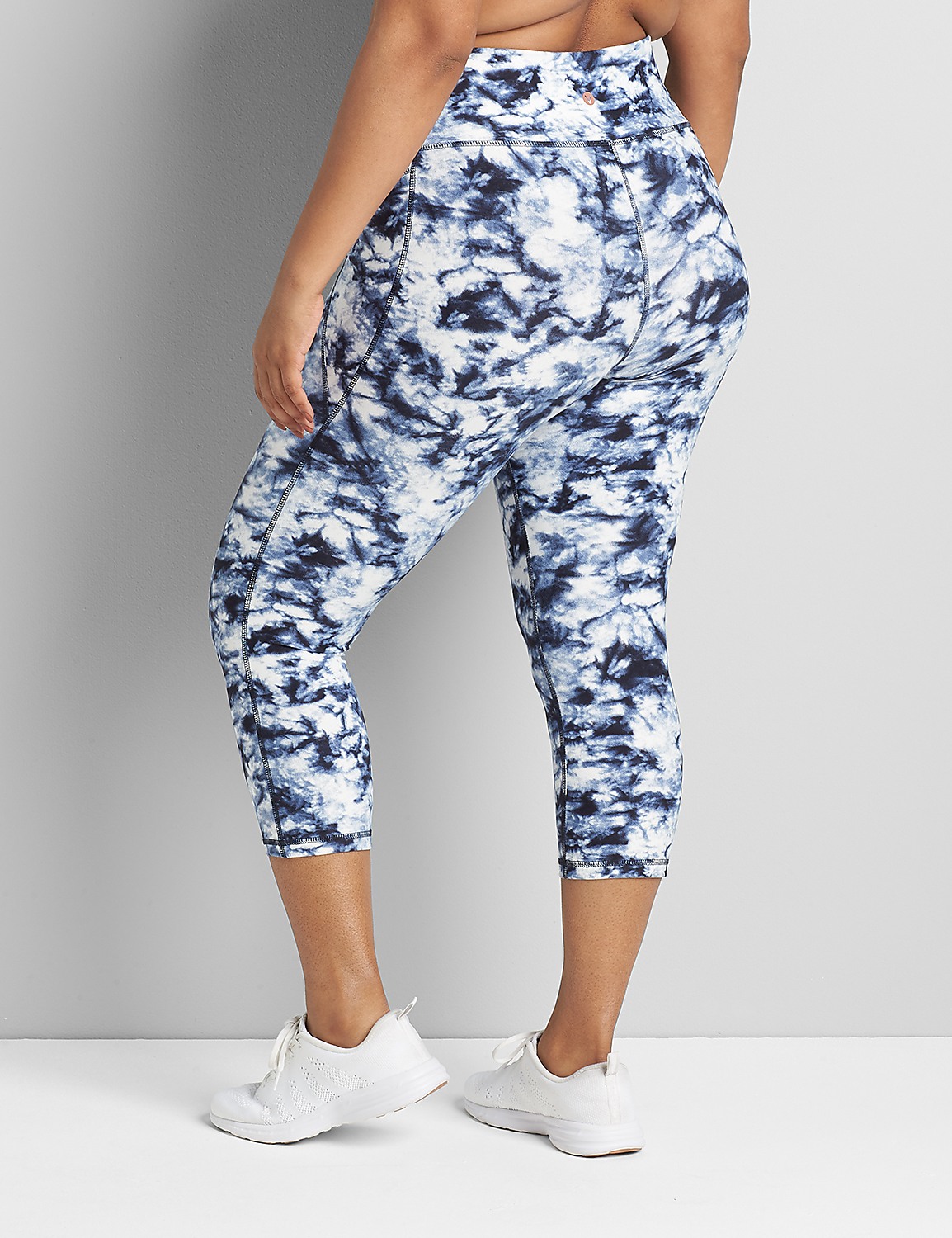 LIVI Capri Power Legging With Wicking - Tie-Dye Product Image 2