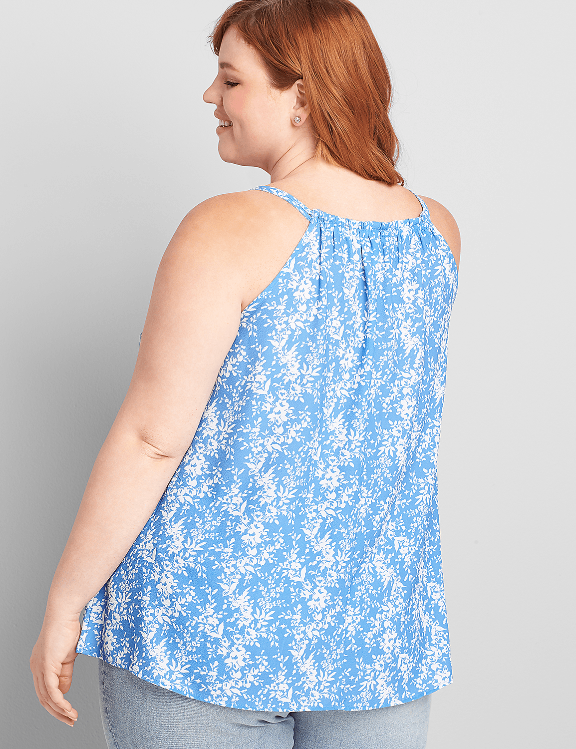 Printed Halter Tank Product Image 2