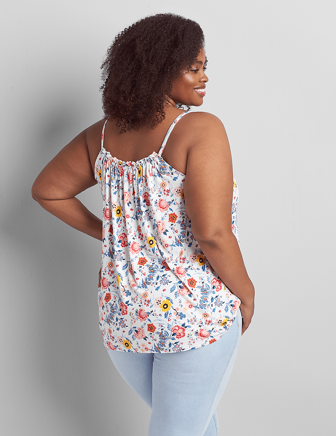Tie-Neck Subtle Swing Cami Product Image 2