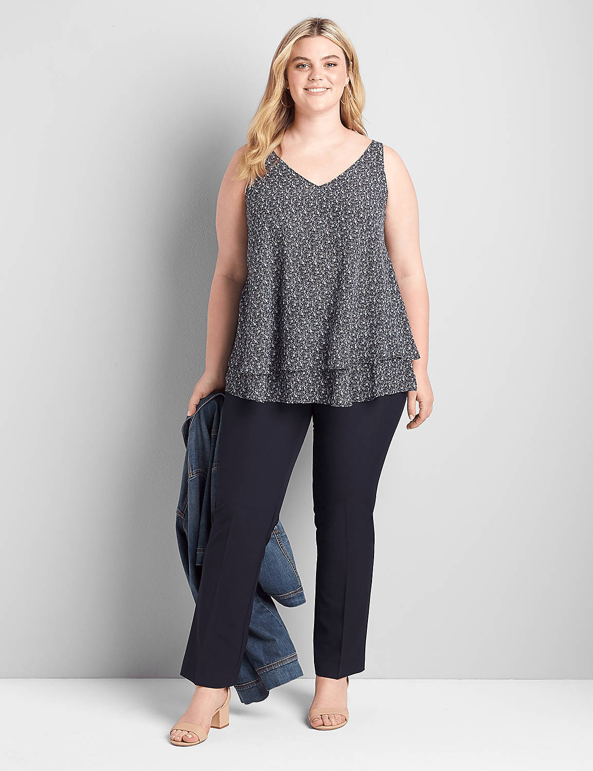 Straight Fit Perfect Drape Straight Pant Product Image 3