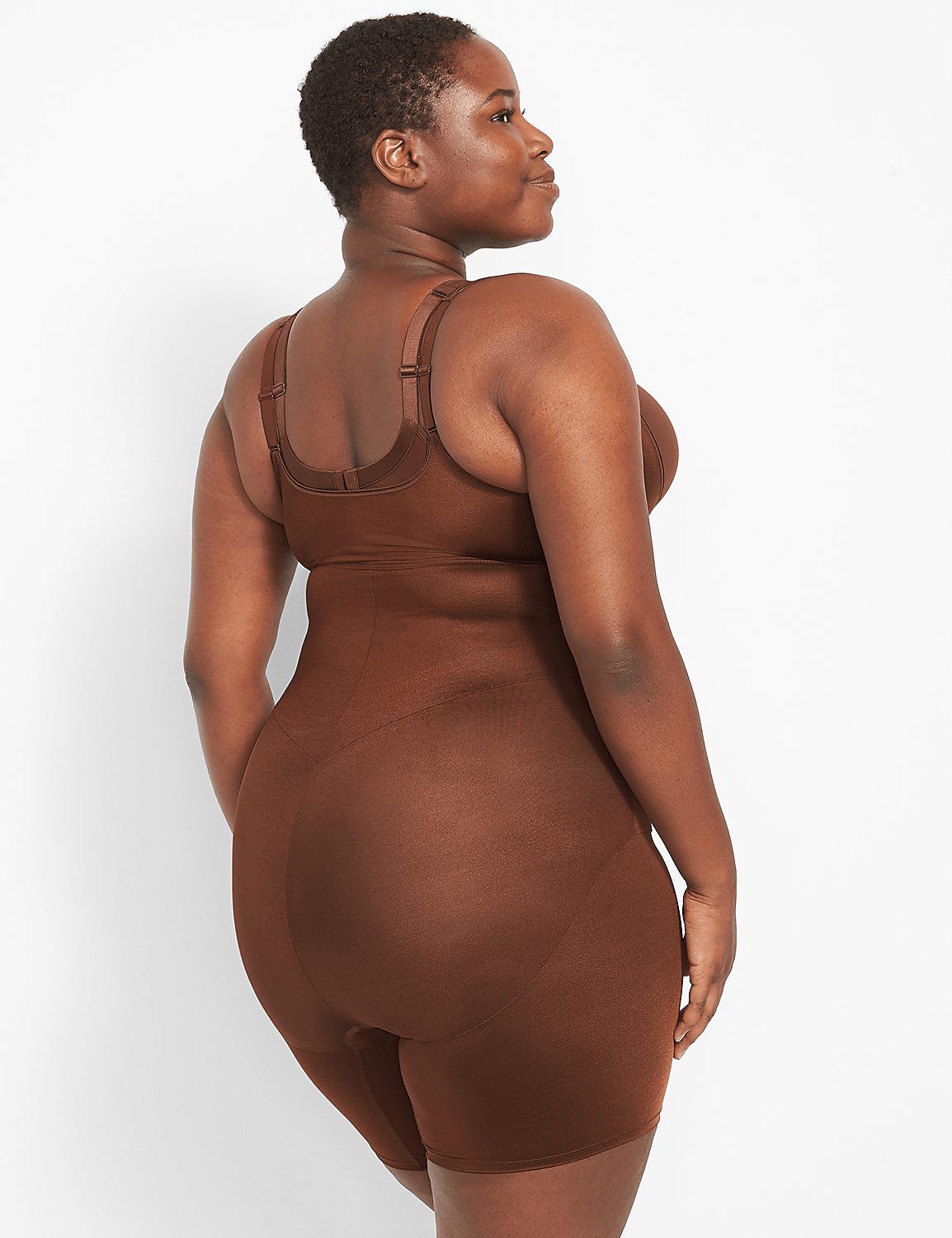 Firm Contouring Open-Bust Thigh Shaper Product Image 2