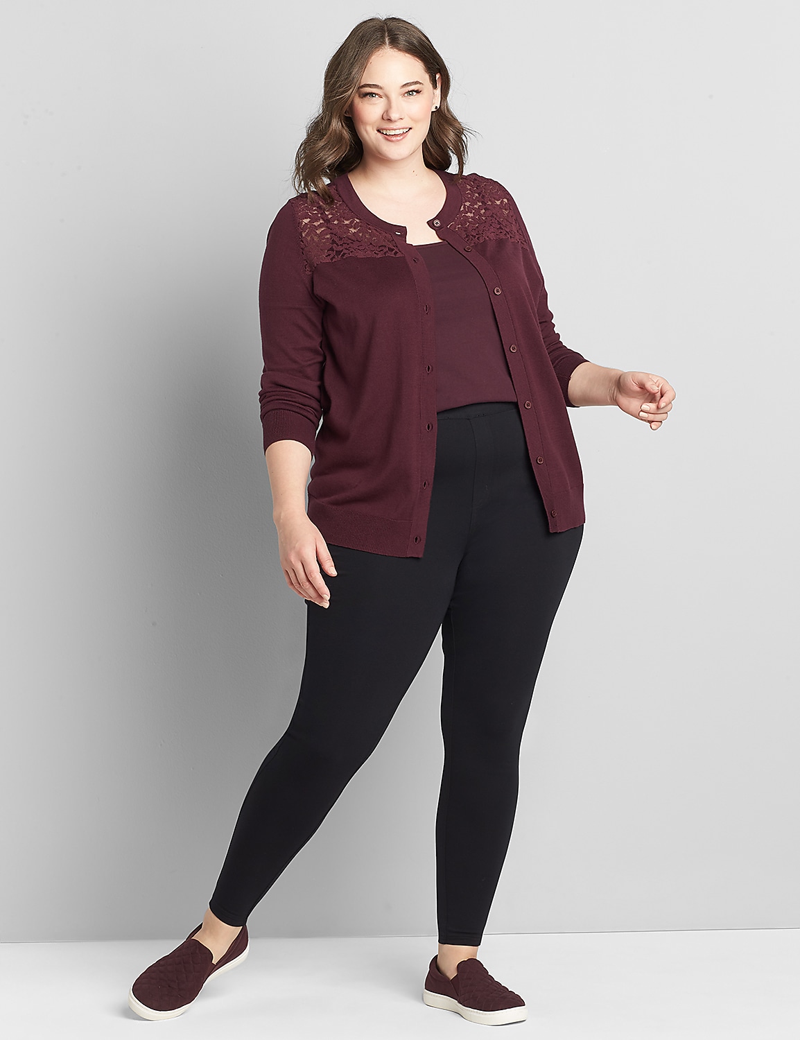 Ponte Pull-On High-Rise Legging Product Image 3