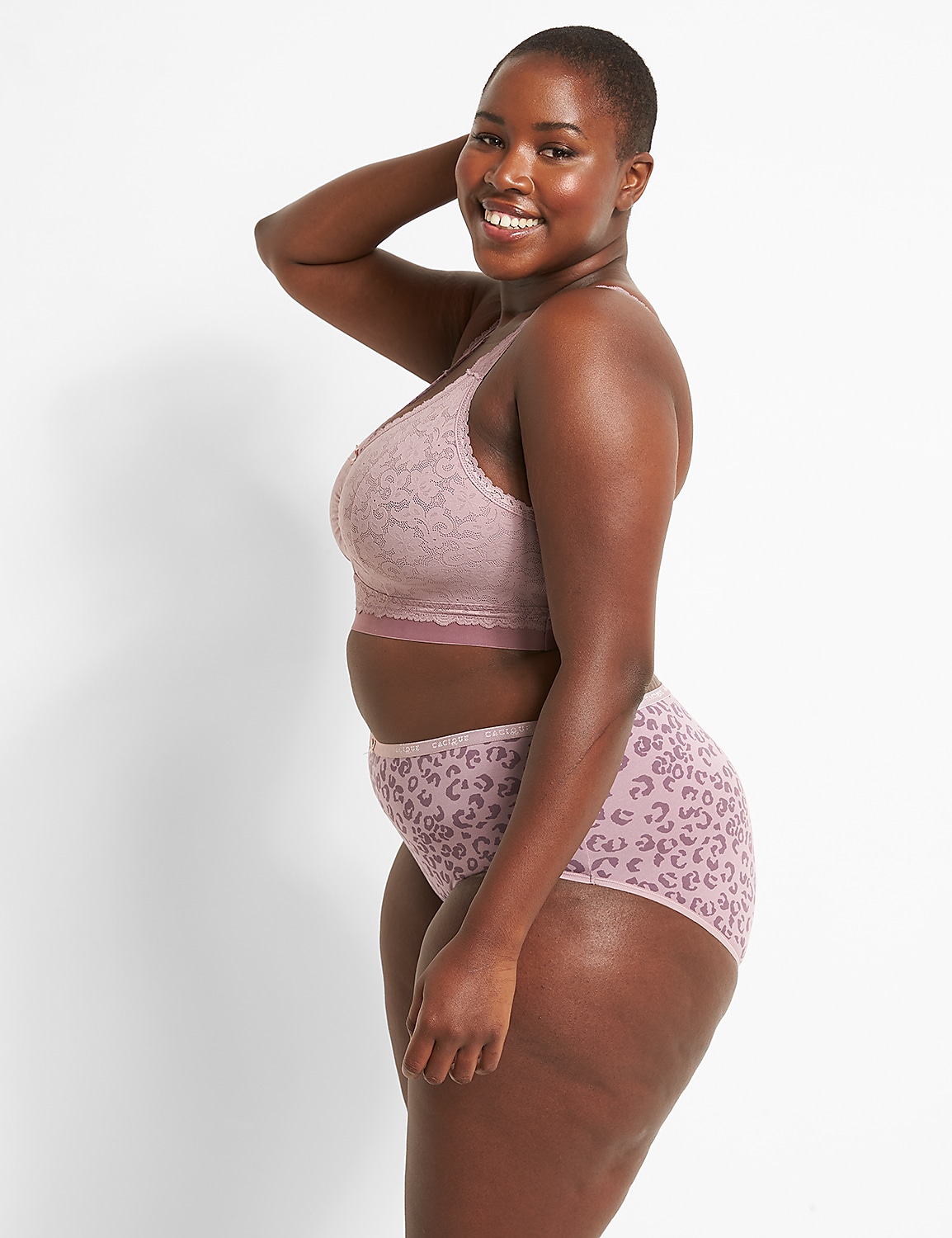 Stretch Lace Bralette Product Image 3