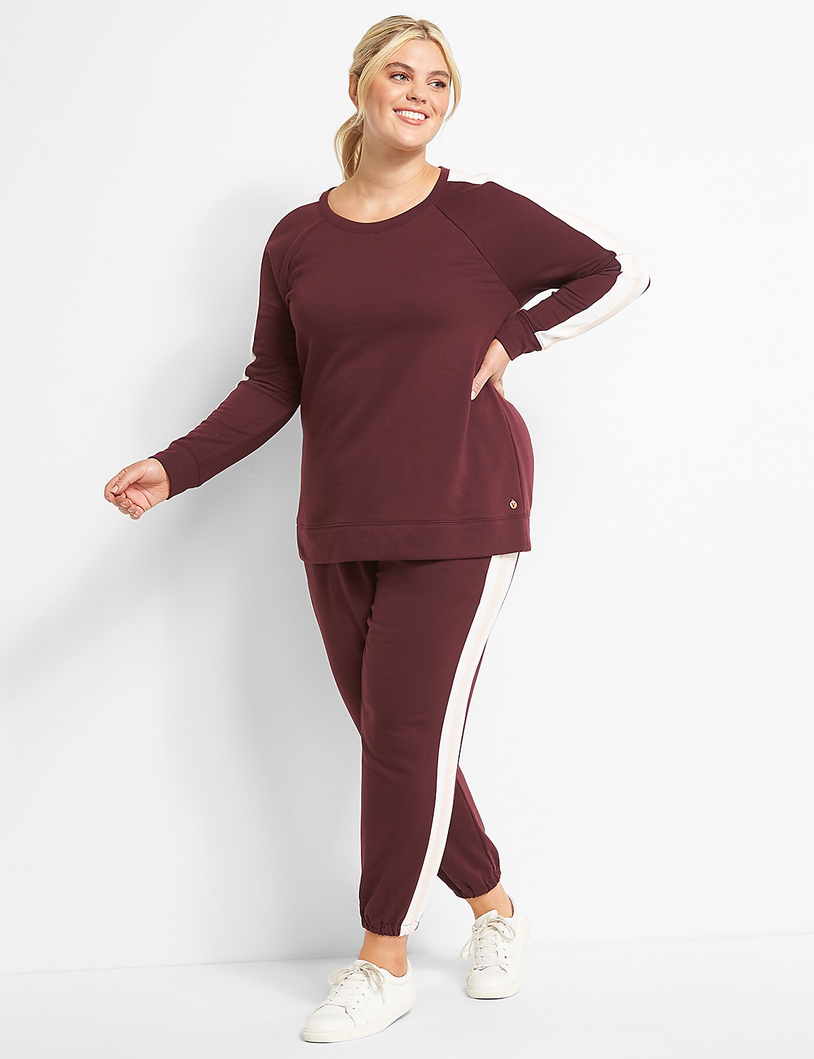 LIVI French Terry Slim Jogger Product Image 3