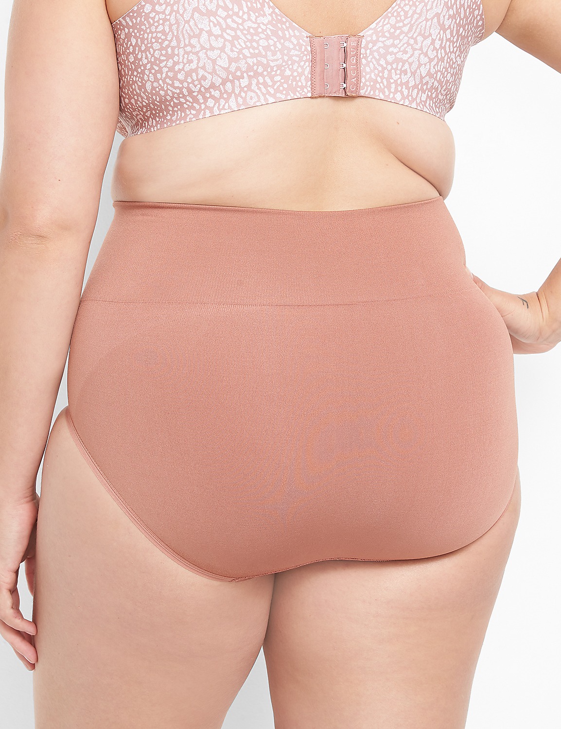 Level 2 Shaping High-Waist Full Brief Panty Product Image 2