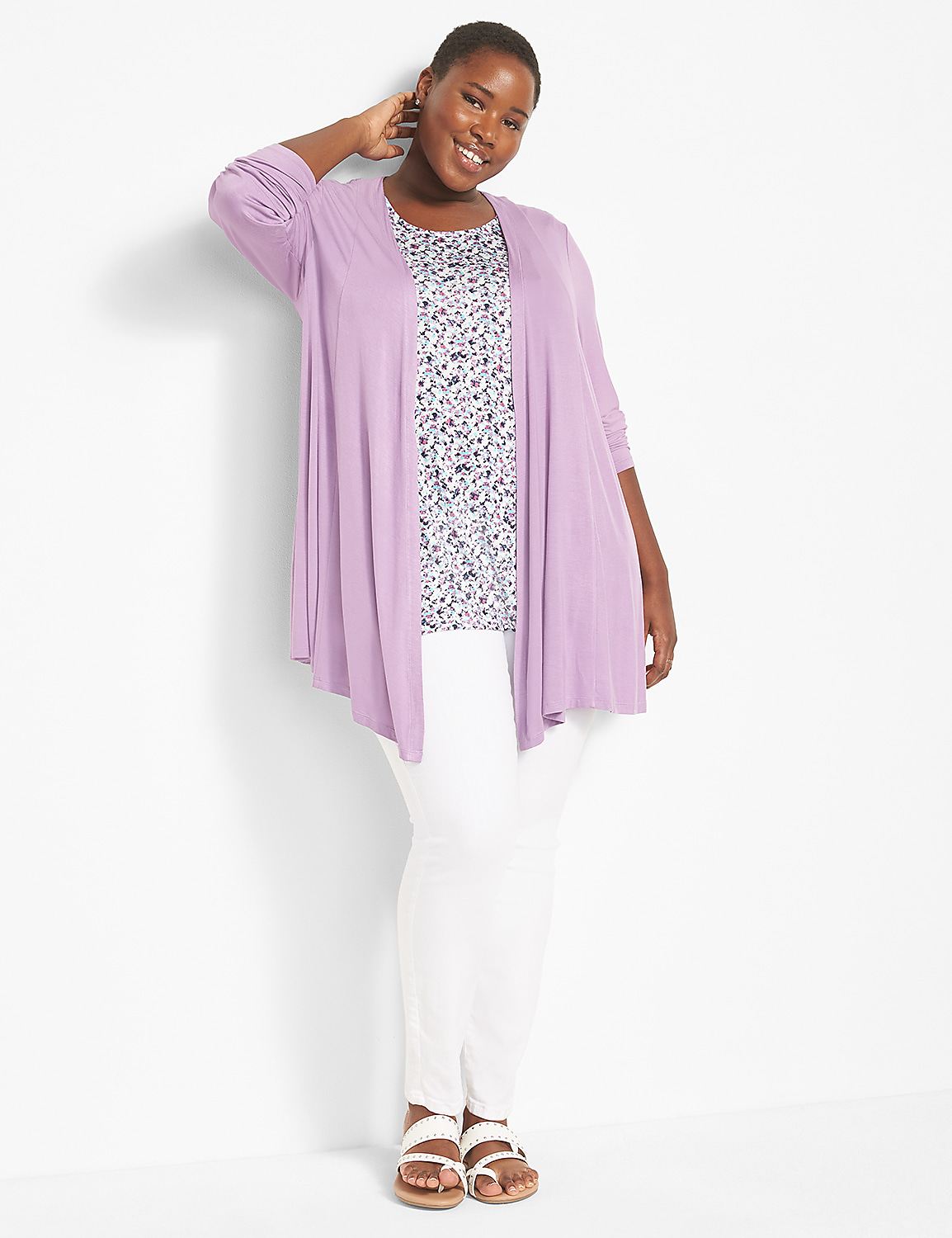 Classic Scoop-Neck Fit & Flare Tank Product Image 3