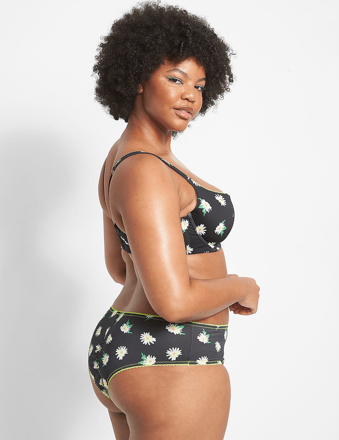 Micro Picot Trim Scoop Balconette Bra Product Image 3