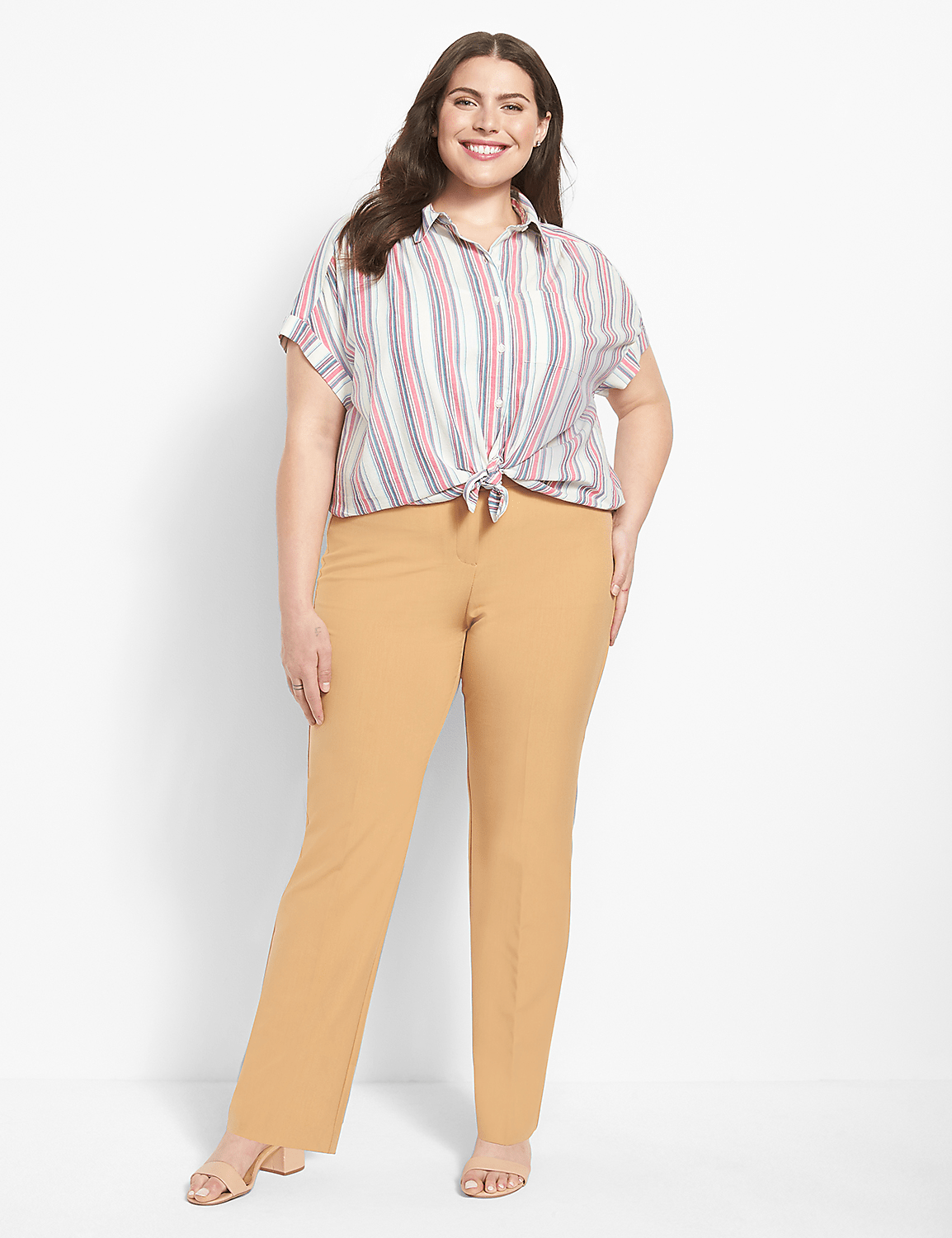 Signature Fit Perfect Drape Straight Pant Product Image 3
