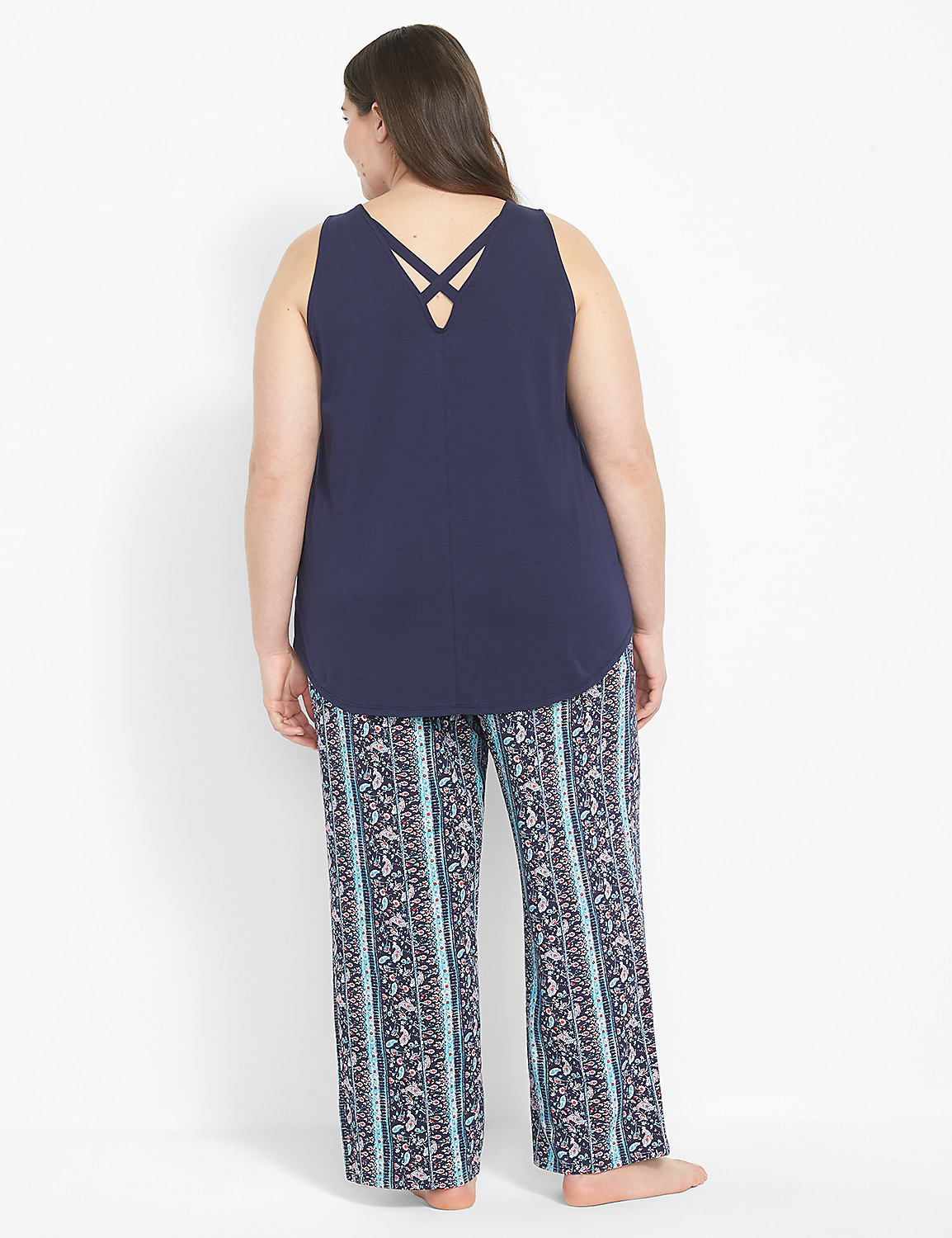 Jersey Tank With Strappy Back Product Image 2