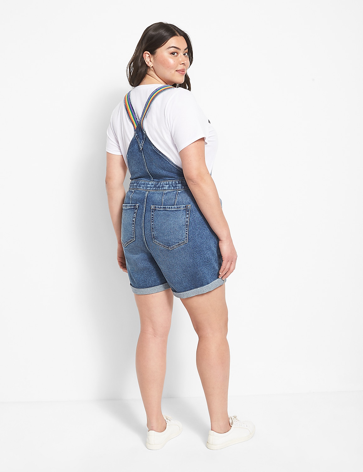 Boyfriend Short Overall - Pride Embroidery Product Image 2