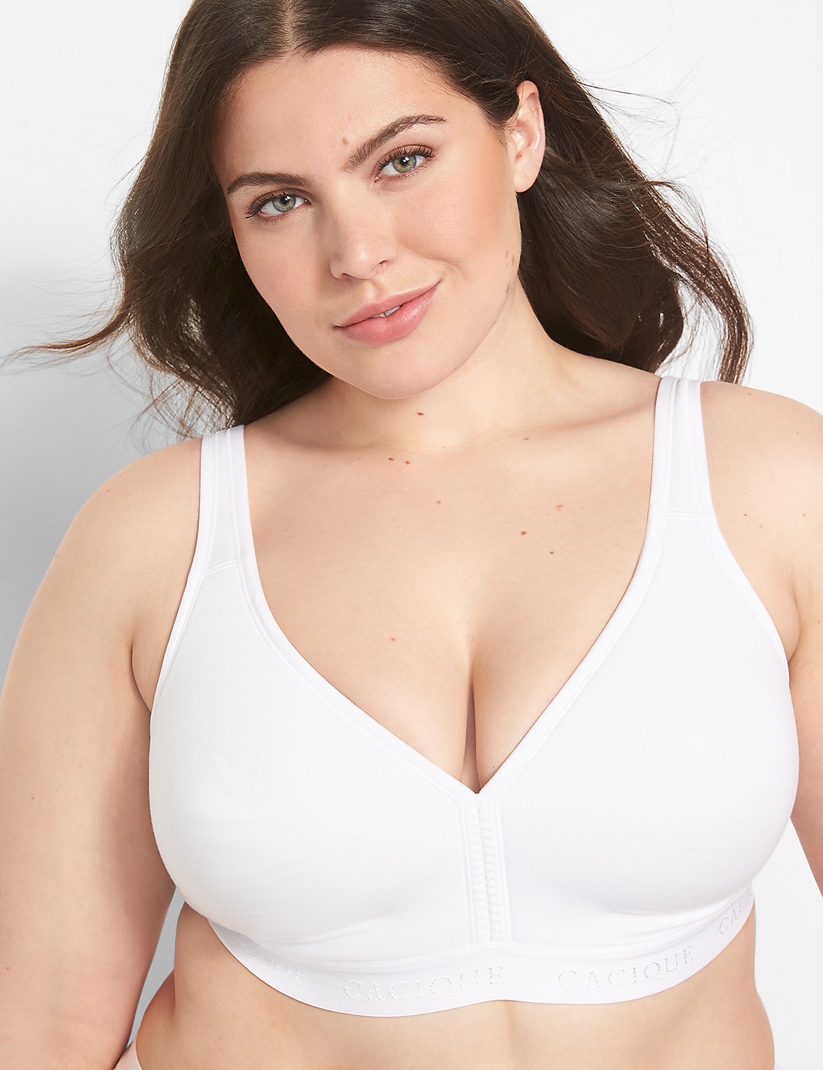 Cotton Lightly Lined No-Wire Bra Product Image 4