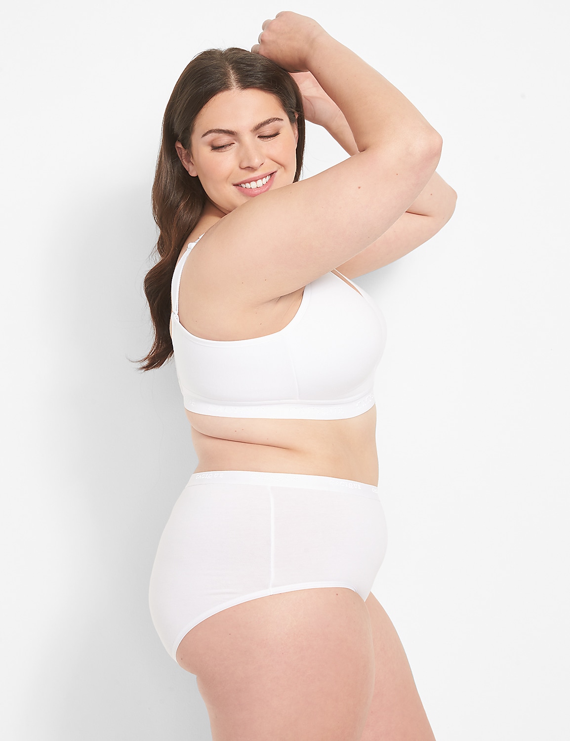 Cotton Lightly Lined No-Wire Bra Product Image 3