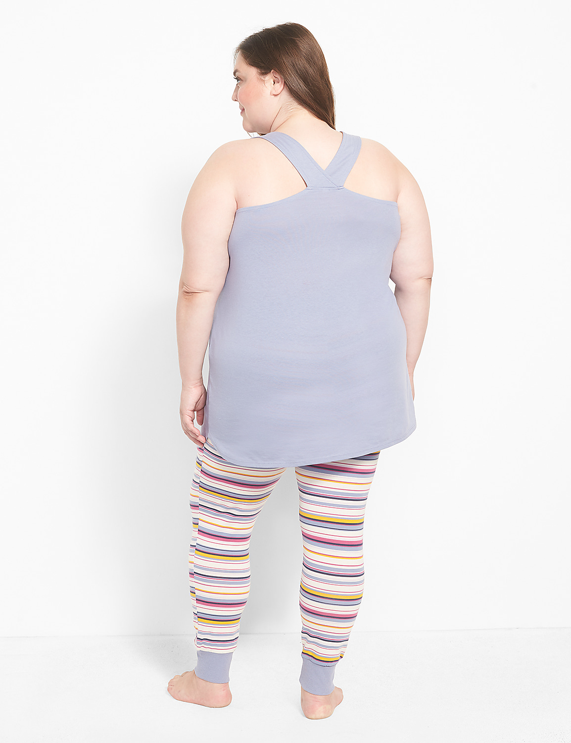 Racerback Tunic & Legging PJ Set | LaneBryant