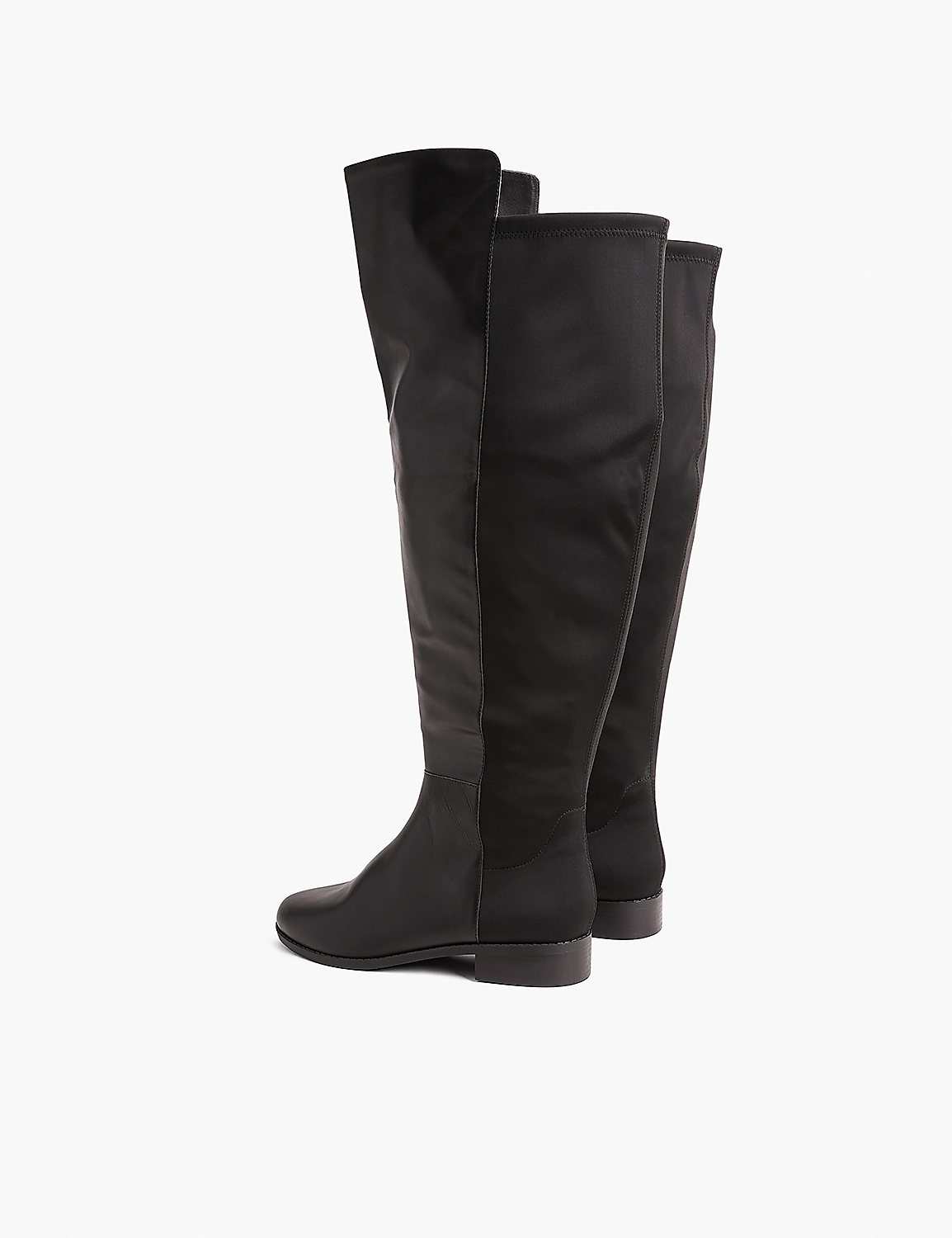 Faux-Leather Over-The-Knee Boot Product Image 2
