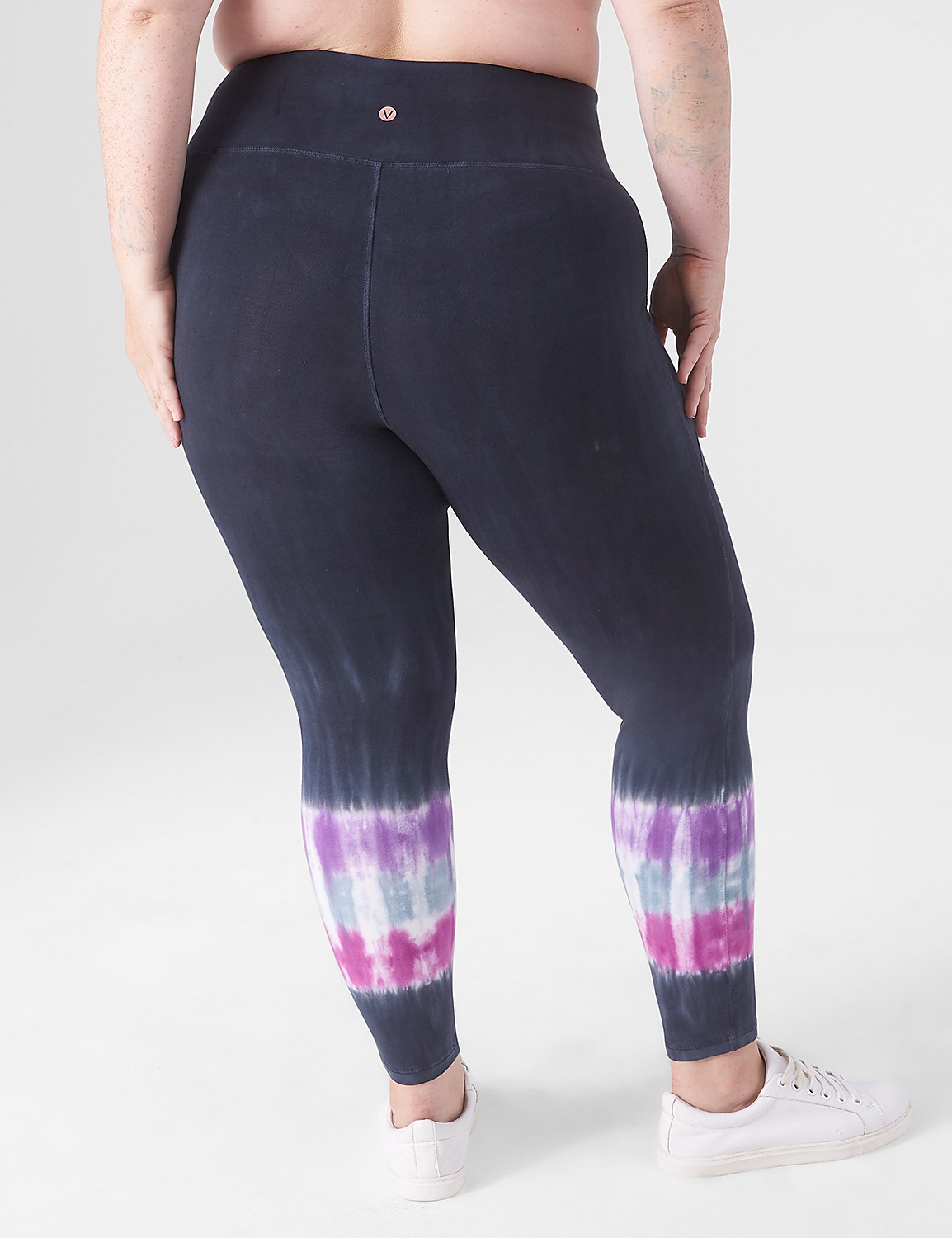 LIVI High-Rise Signature Stretch 7/8 Legging - Dye Effect Product Image 2