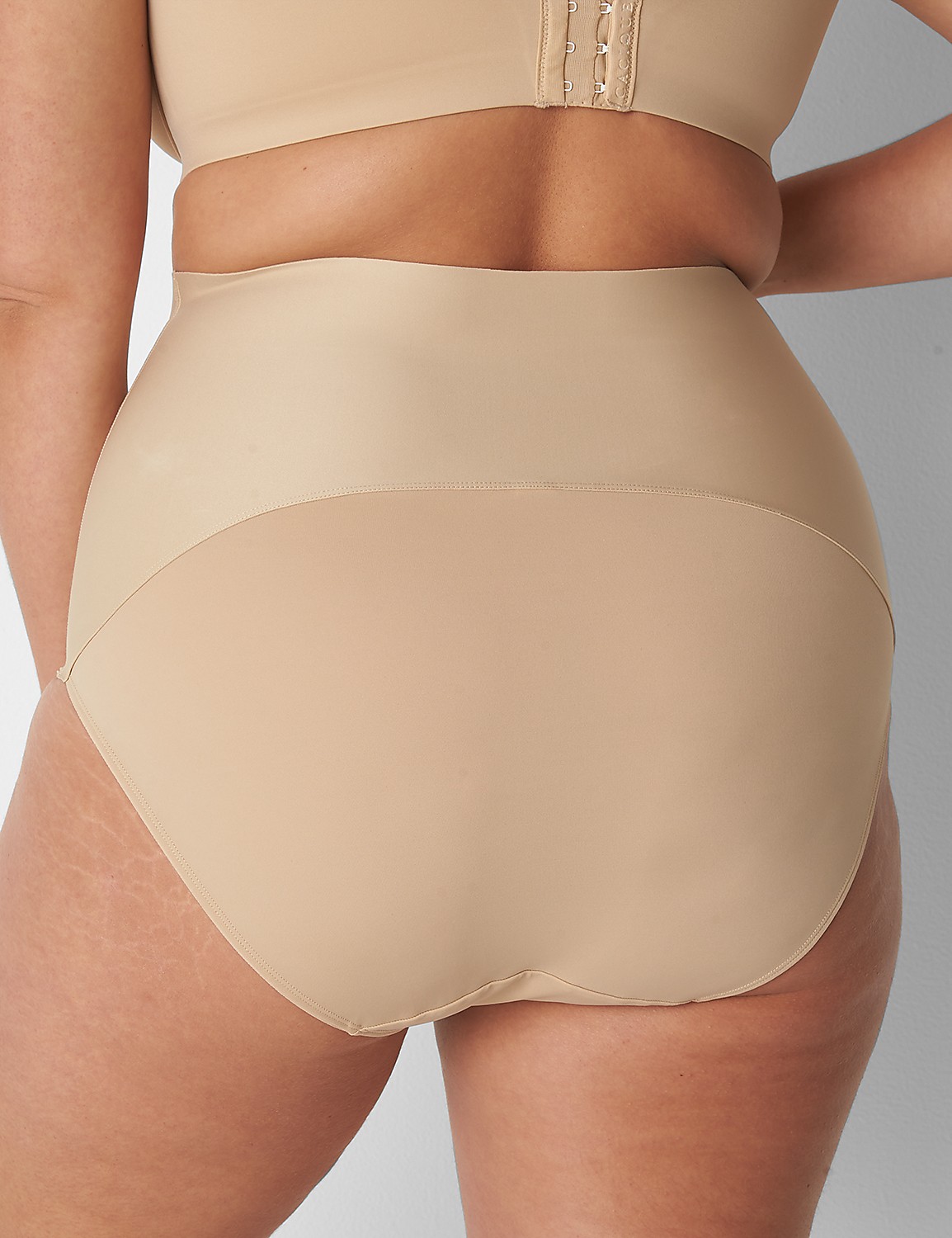 Medium Shaping Totally Smooth High-Waist Brief Panty Product Image 2
