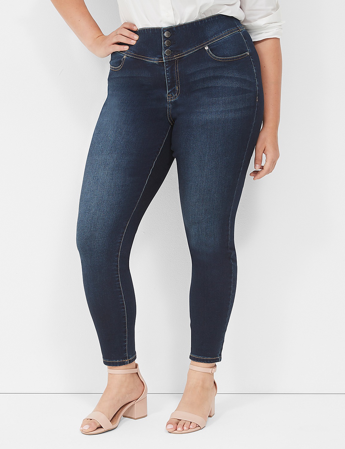Knockout High-Rise Sateen Jegging Product Image 1