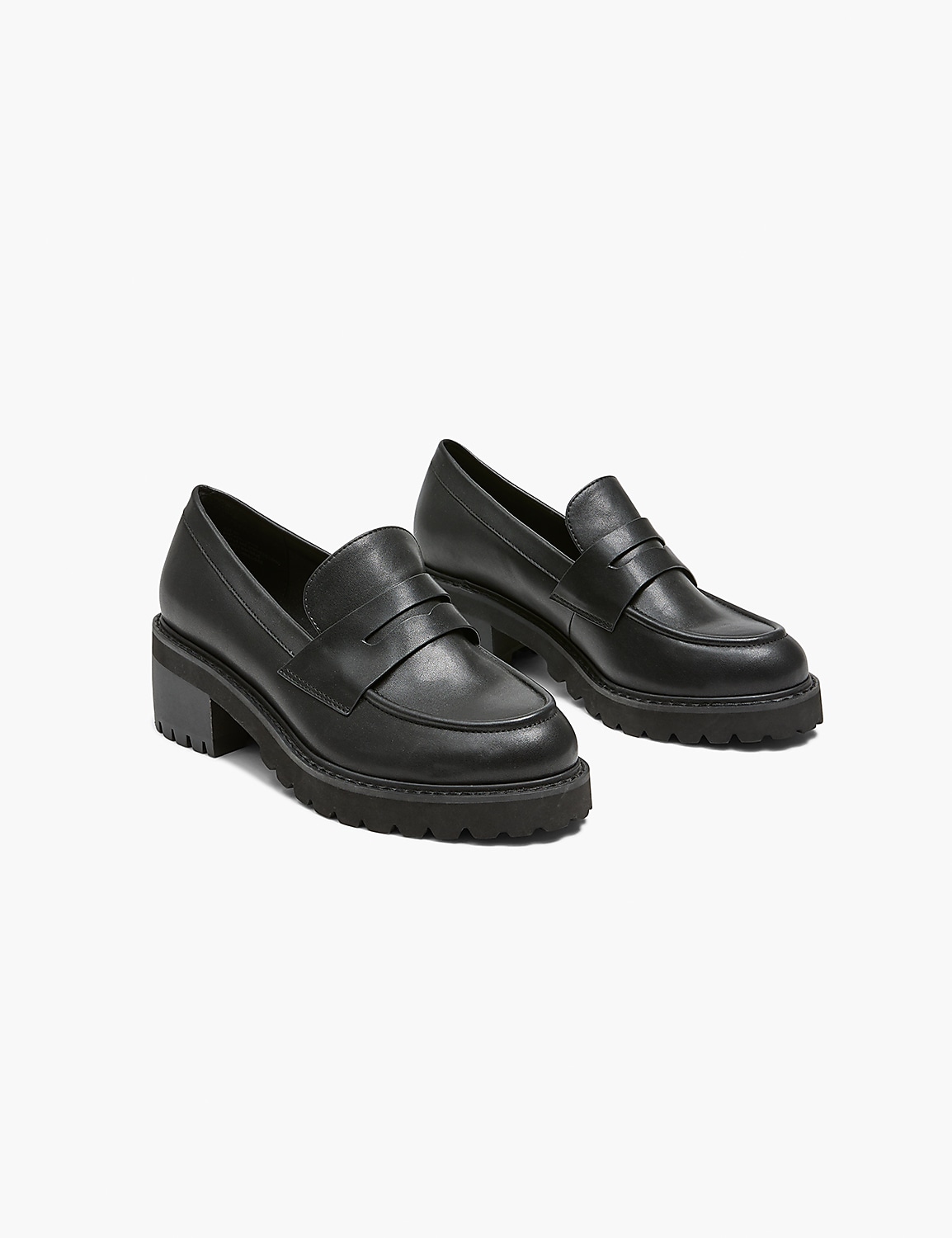 Dream Cloud Faux-Leather Lug Sole Loafer Product Image 1