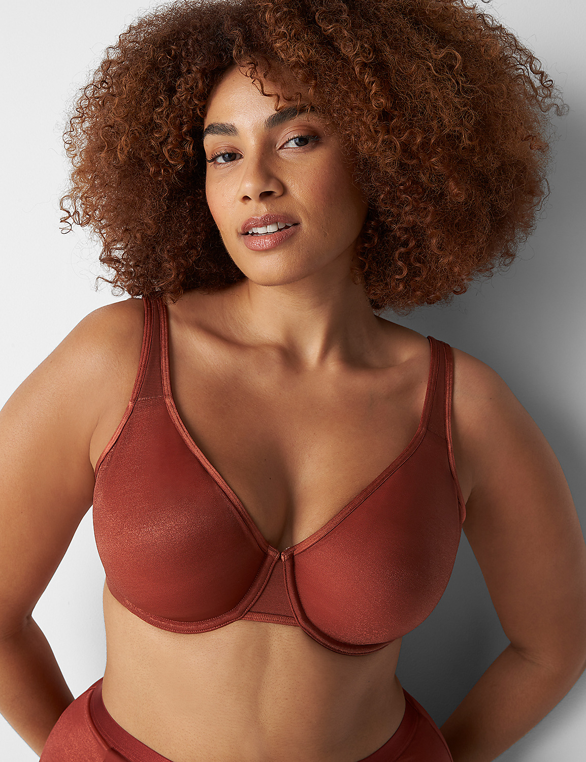 Summer Sheer Unlined Full Coverage Bra Product Image 1
