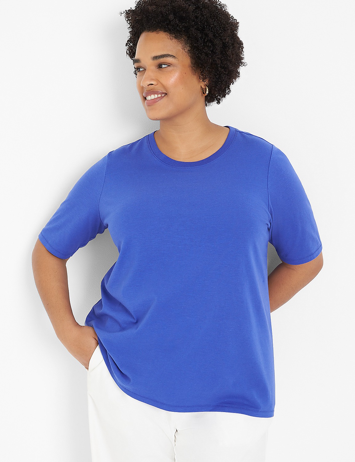 Essential Crew-Neck Tee Product Image 1