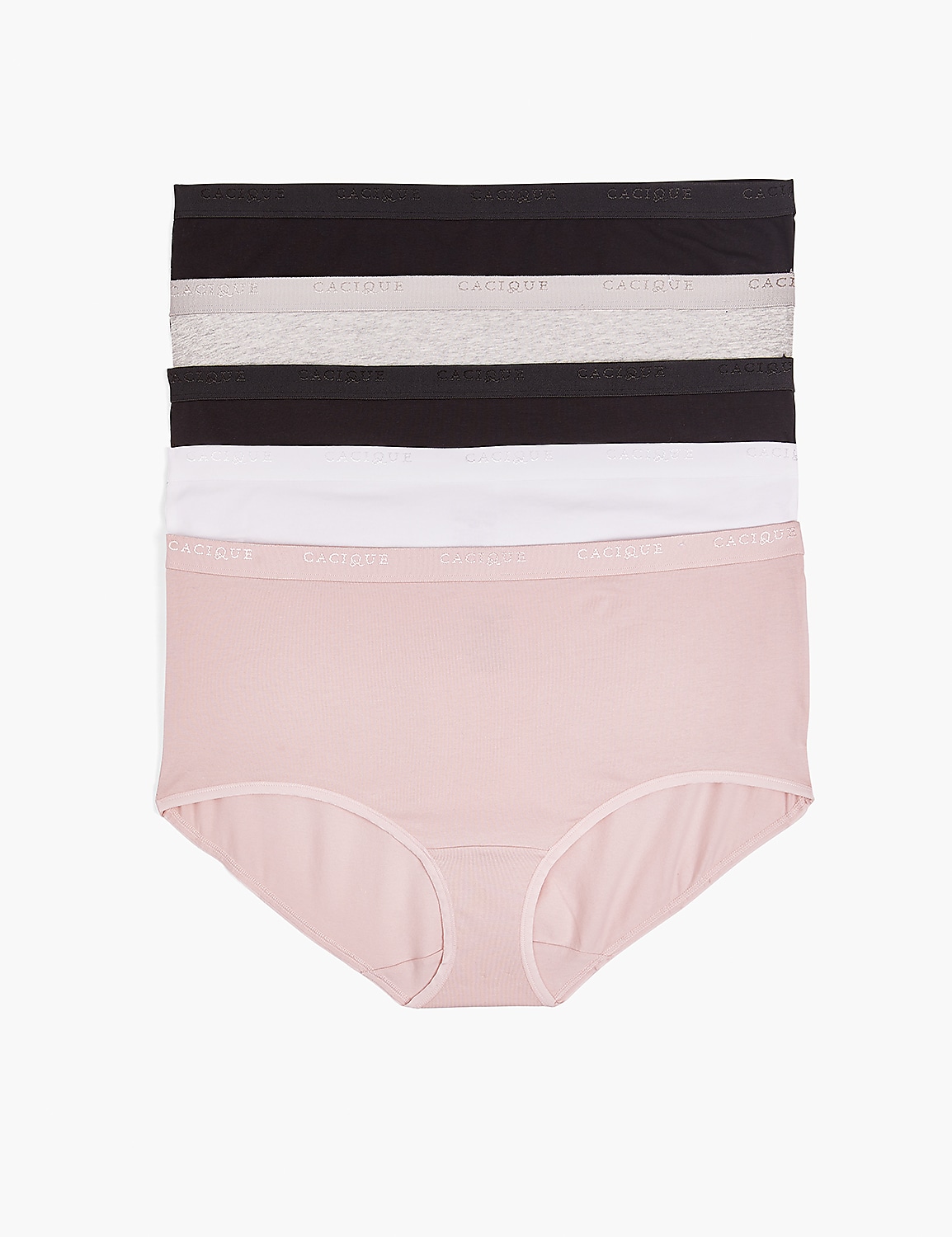 Cotton Full Brief Panty - 5 Pack Product Image 1