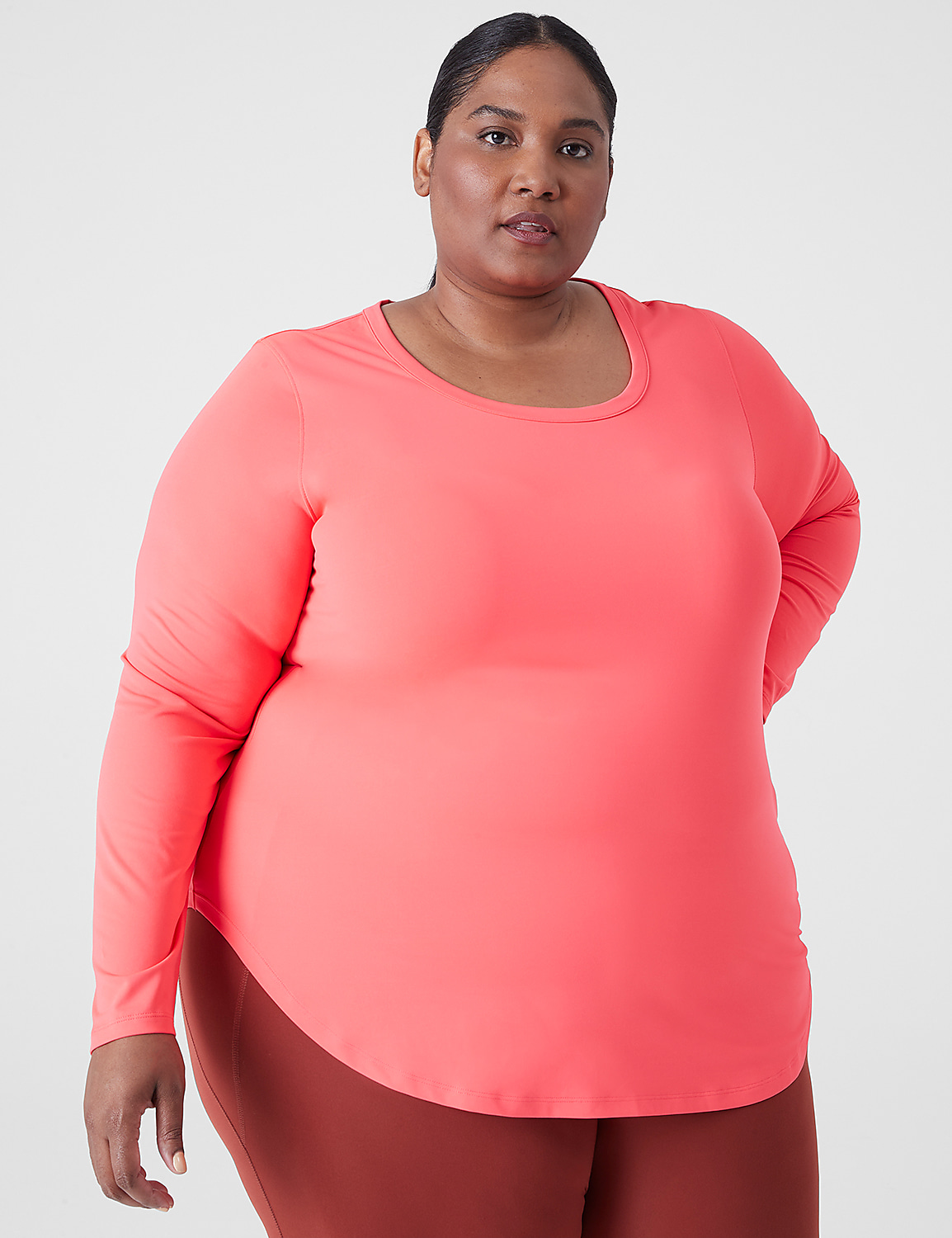 LIVI Wicking Cut-Out Back Top Product Image 1