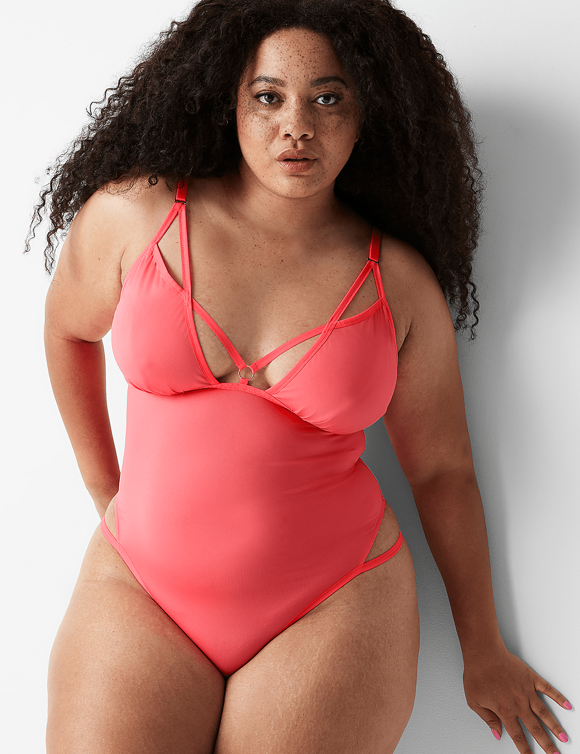Strappy Cheeky Bodysuit Product Image 1