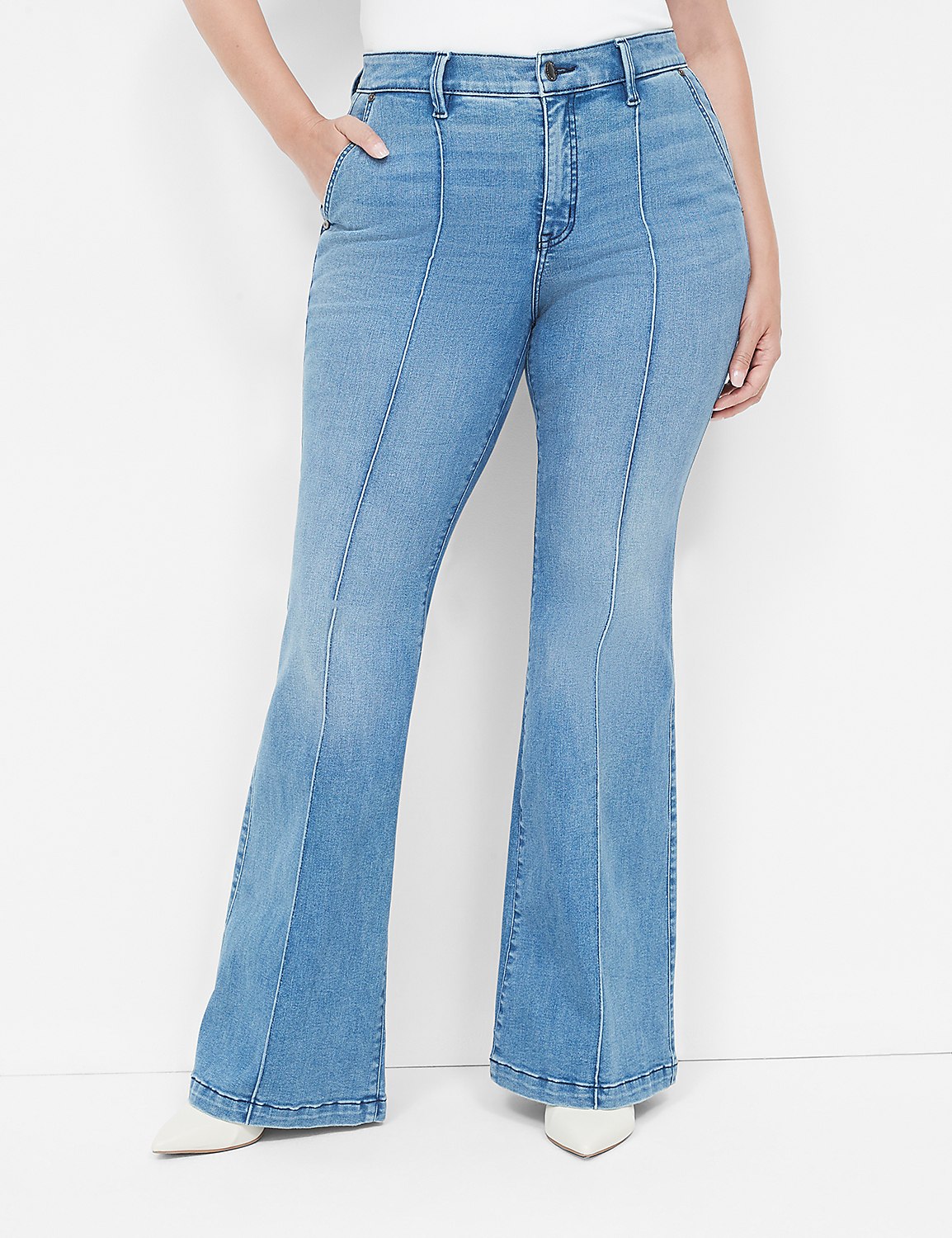 Signature Fit High-Rise Ultra Flare Jean Product Image 1