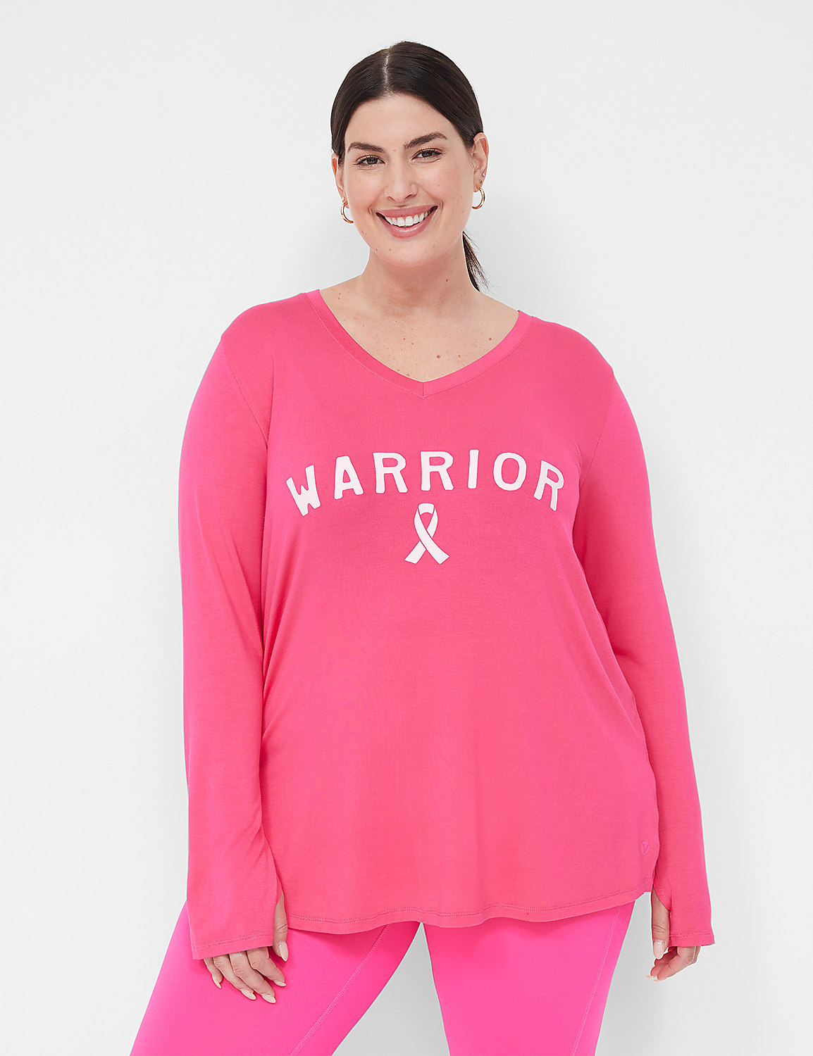 LIVI Long-Sleeve Crew-Neck Graphic Tee Product Image 1