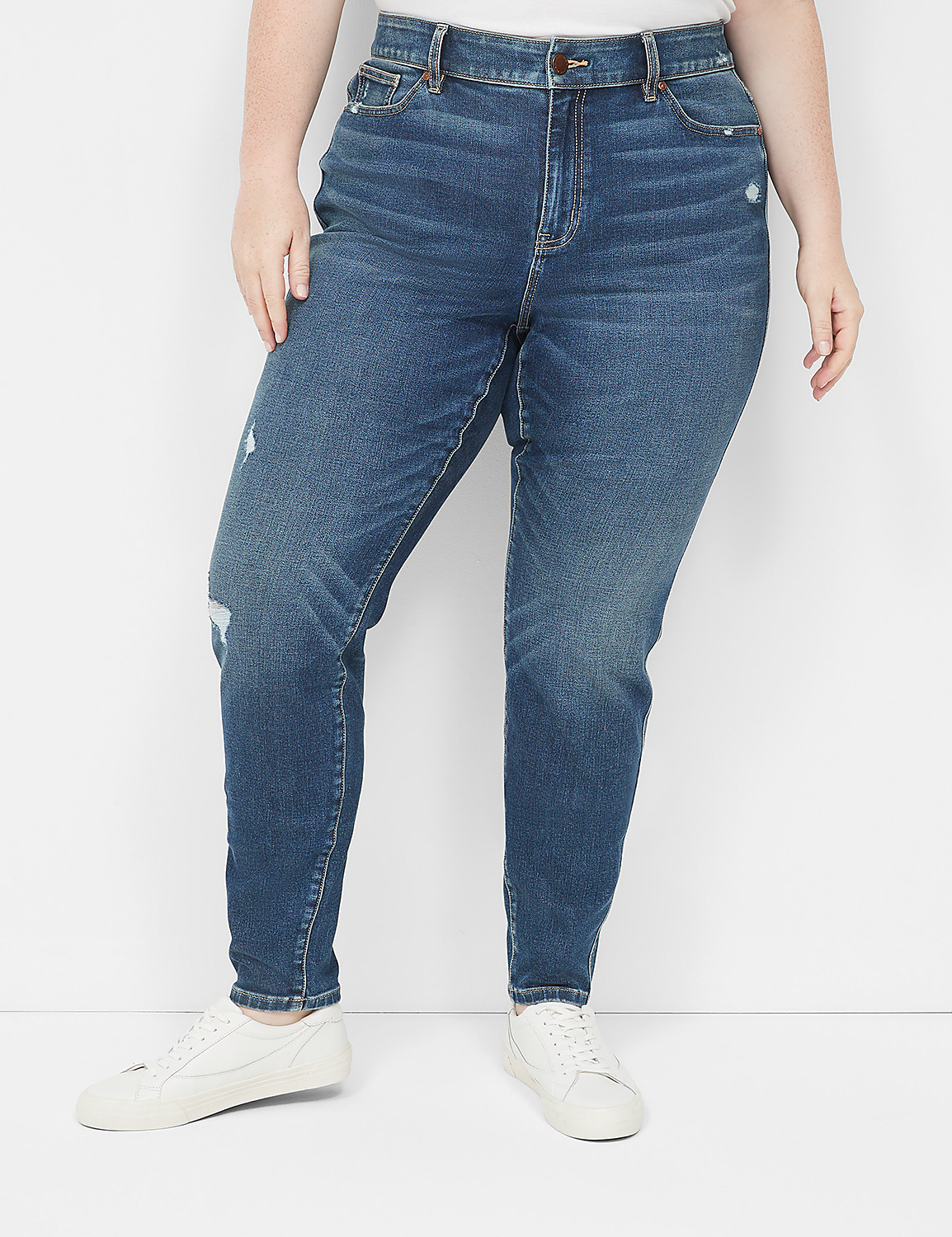 CURVY HIGH RISE SKINNY - BODY ICON | LaneBryant
