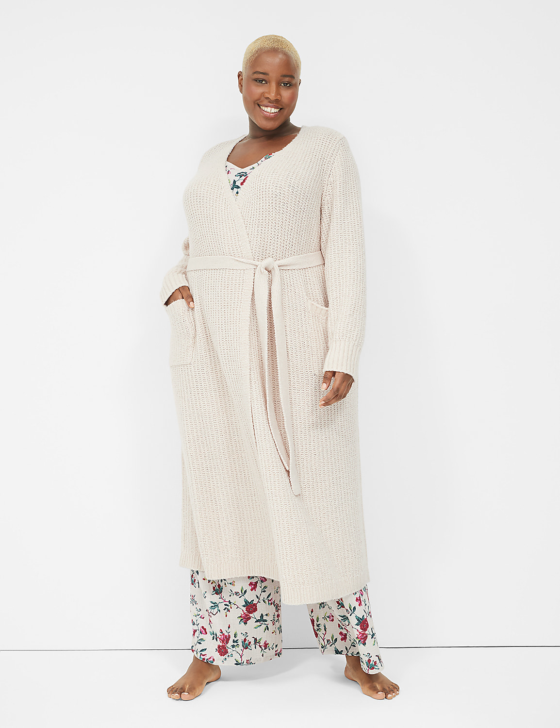 Sweater Knit Duster Robe 1137144 F | LaneBryant