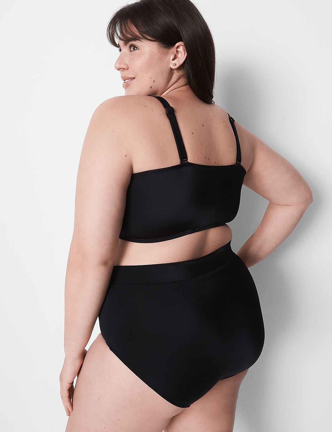 Mid-Waist Swim Brief Product Image 2