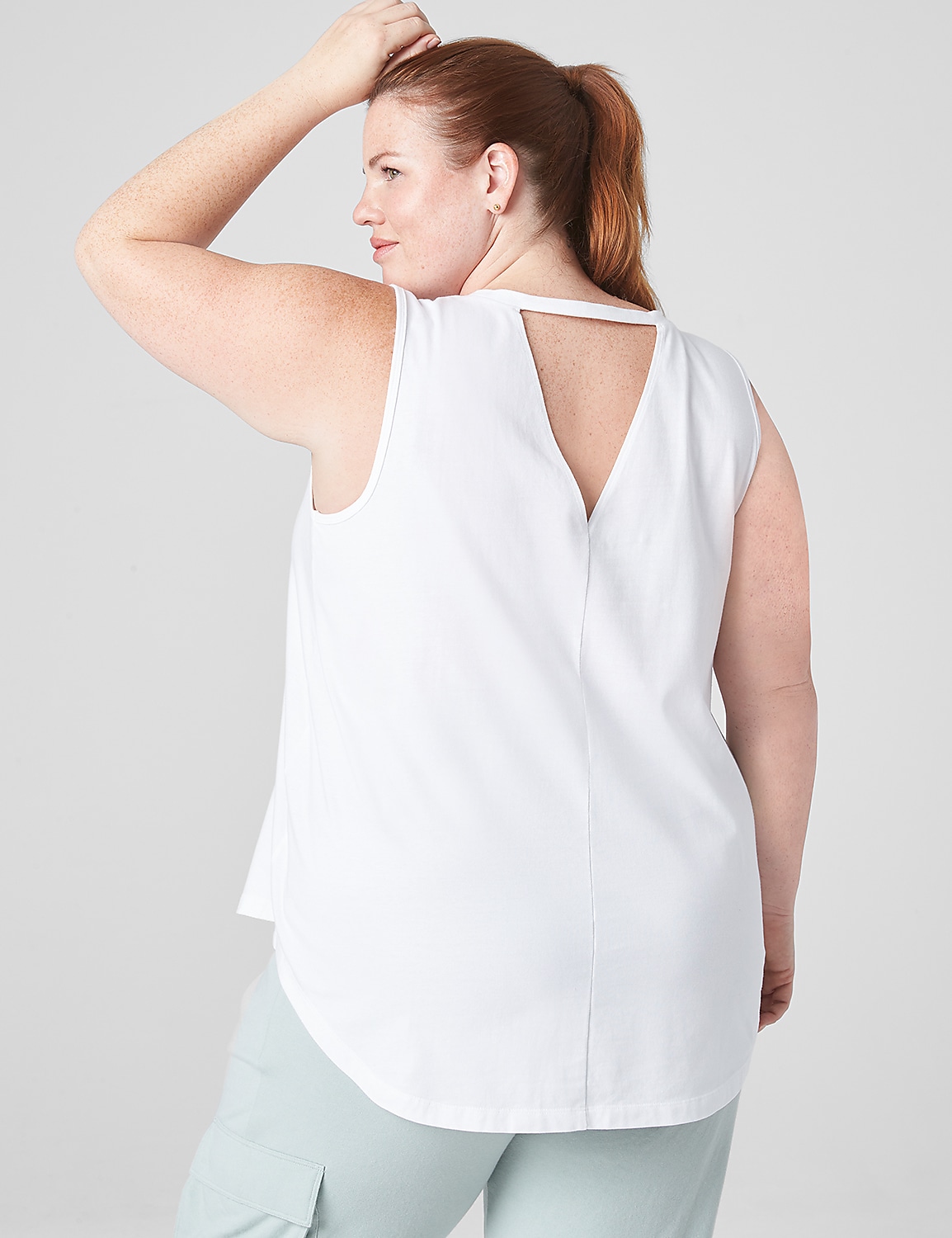 LIVI V-Back Graphic Tank Product Image 2