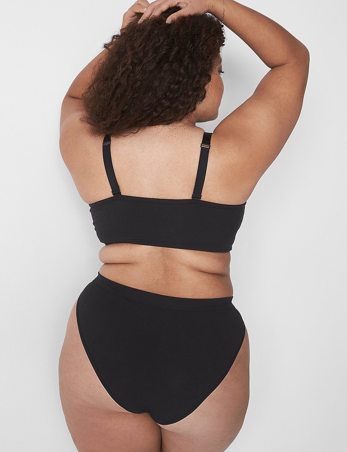 Rib Ultra High-Leg Cheeky Panty Product Image 2