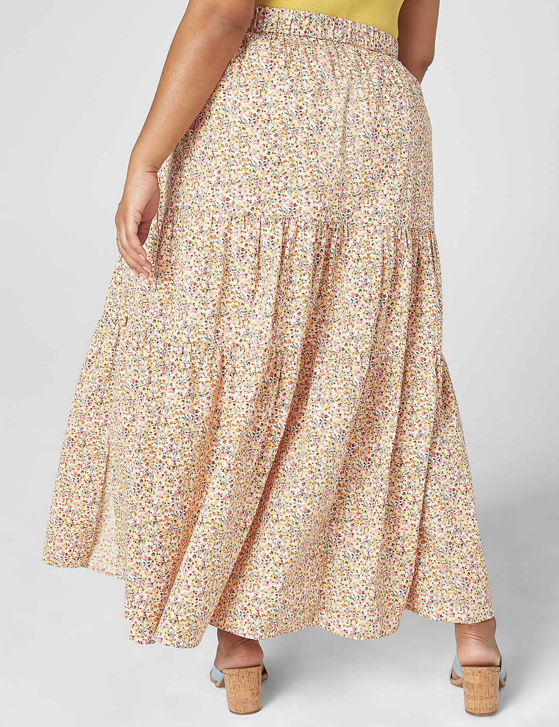 Tiered Maxi Skirt Product Image 2