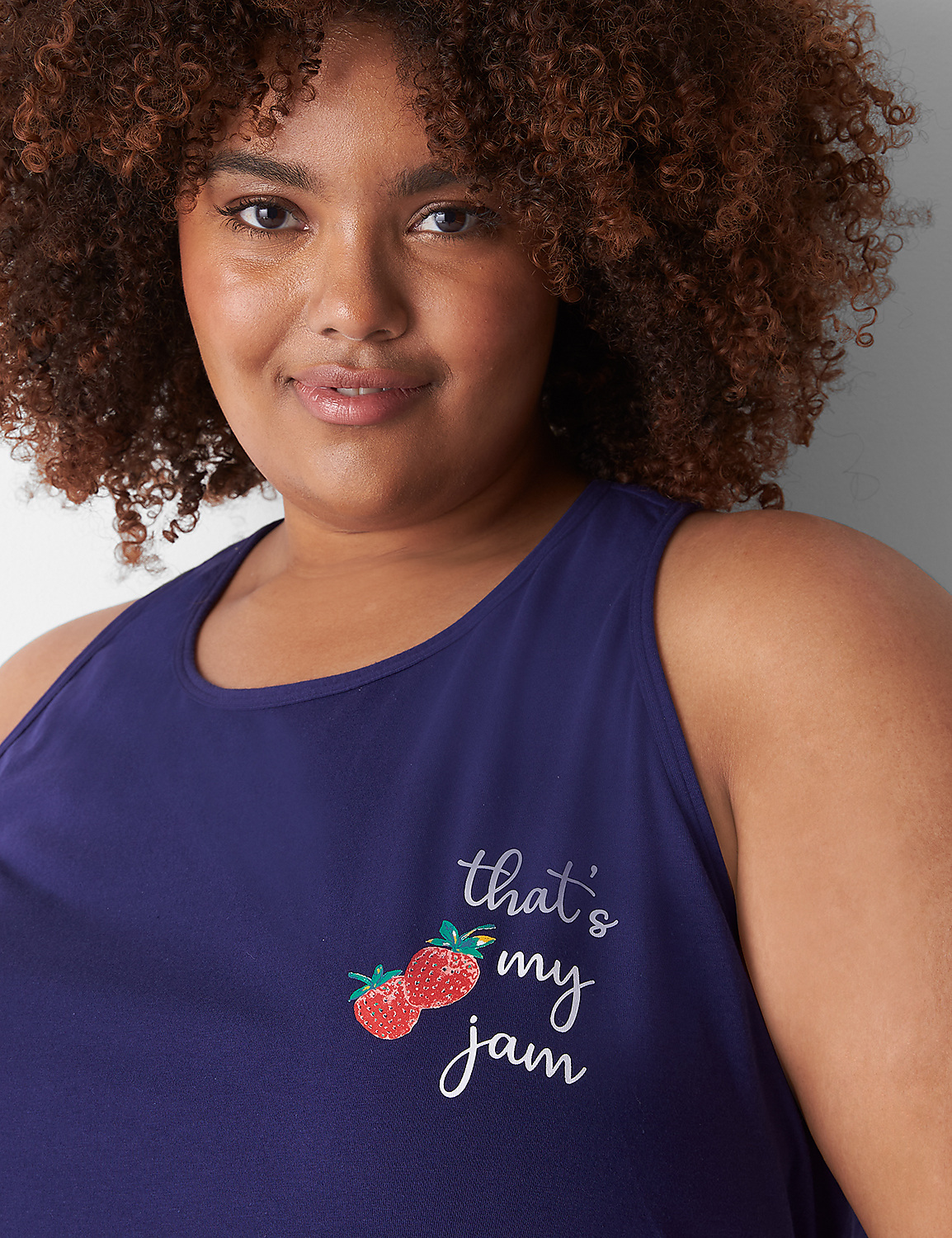 Comfy Cotton Tank & Short PJ Set | LaneBryant