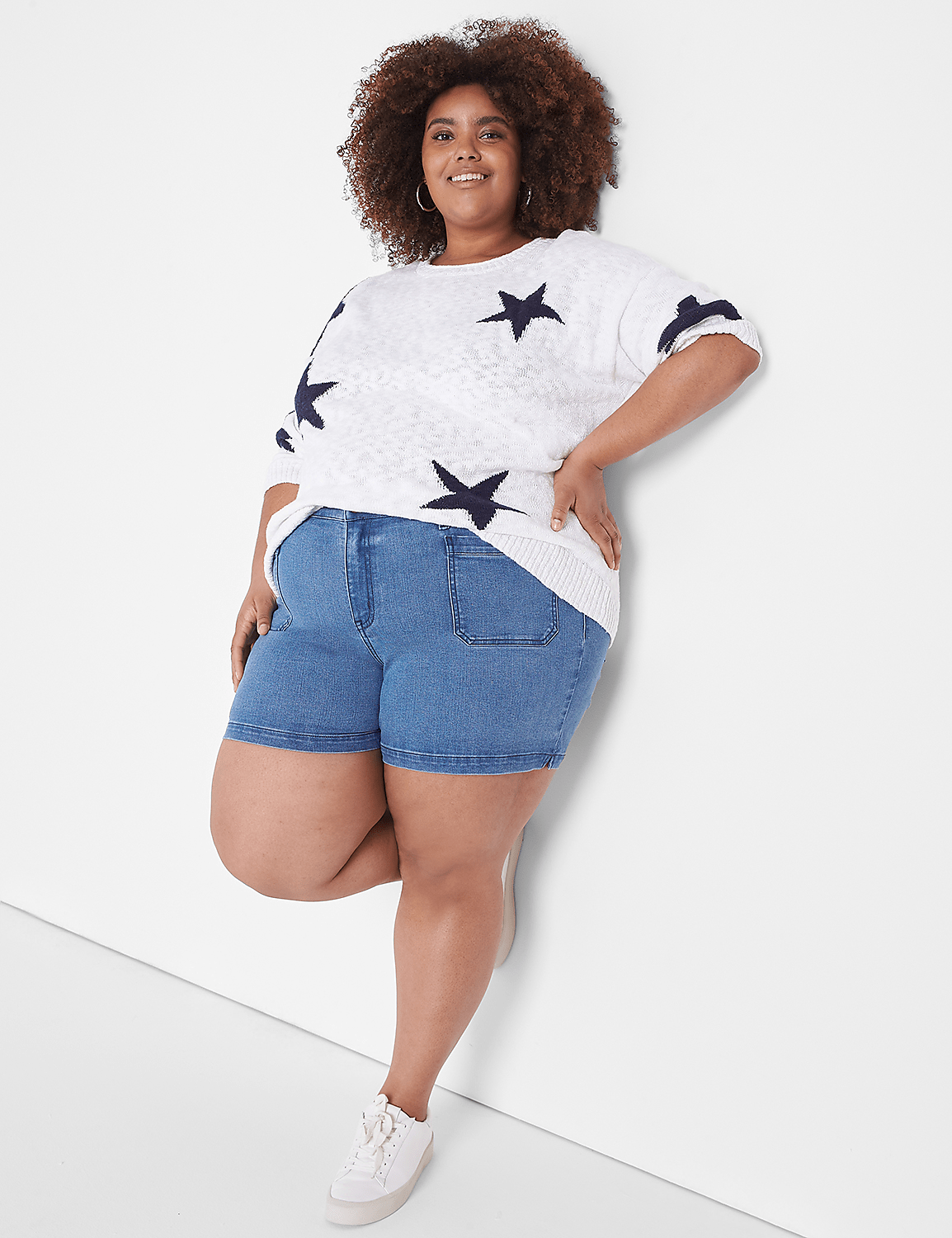Signature Fit Jean Short Product Image 3