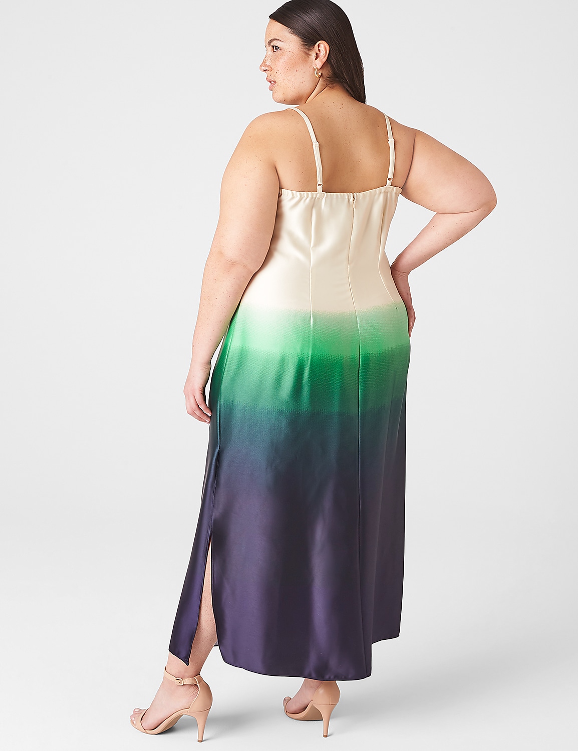 Scoop-Neck Cami Slip Dress Product Image 2