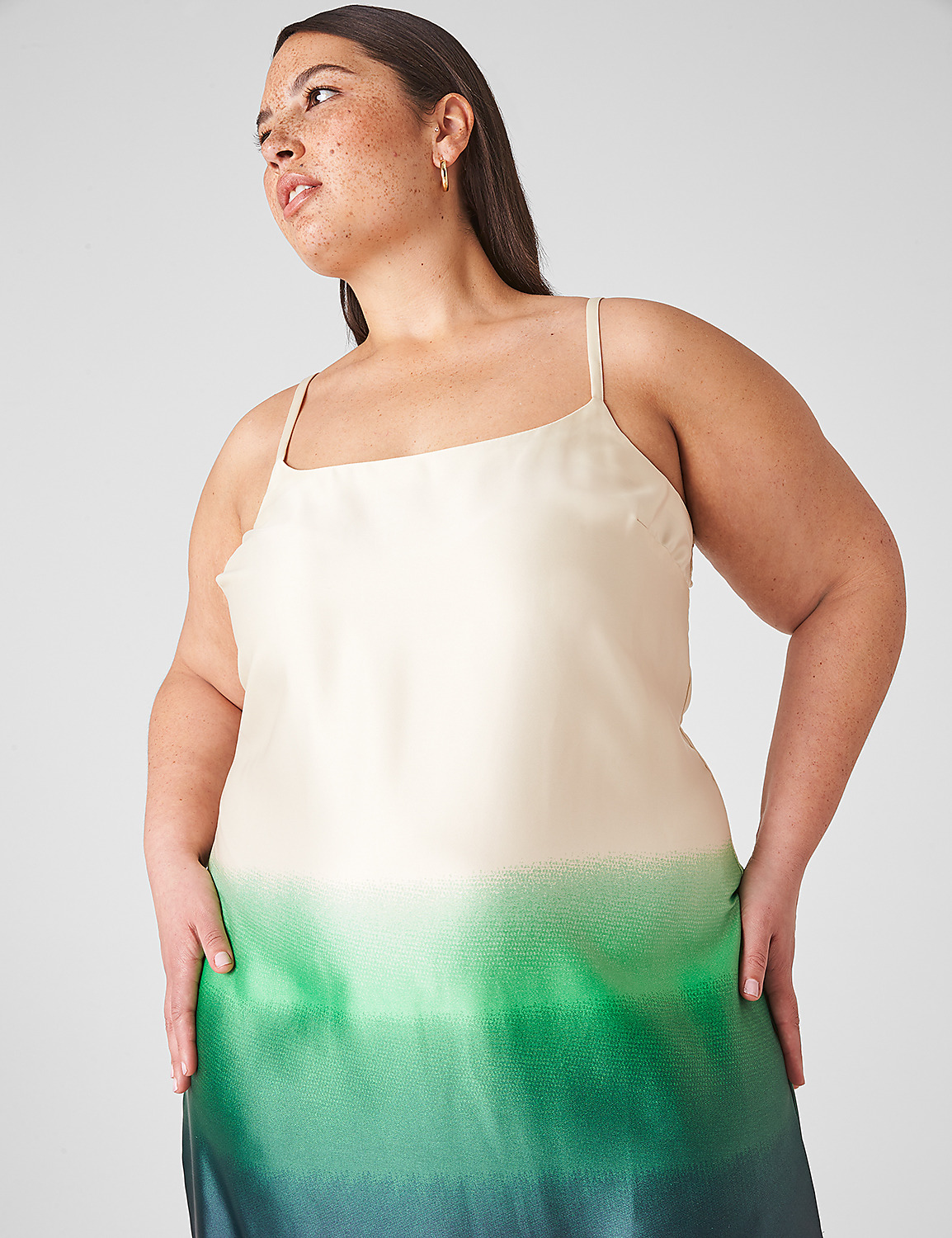 Scoop-Neck Cami Slip Dress Product Image 3
