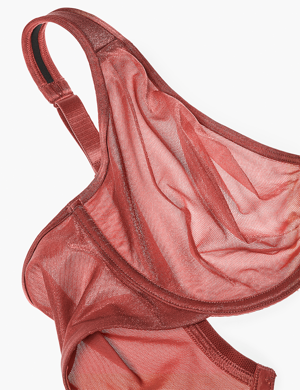 Summer Sheer Unlined Full Coverage Bra Product Image 6