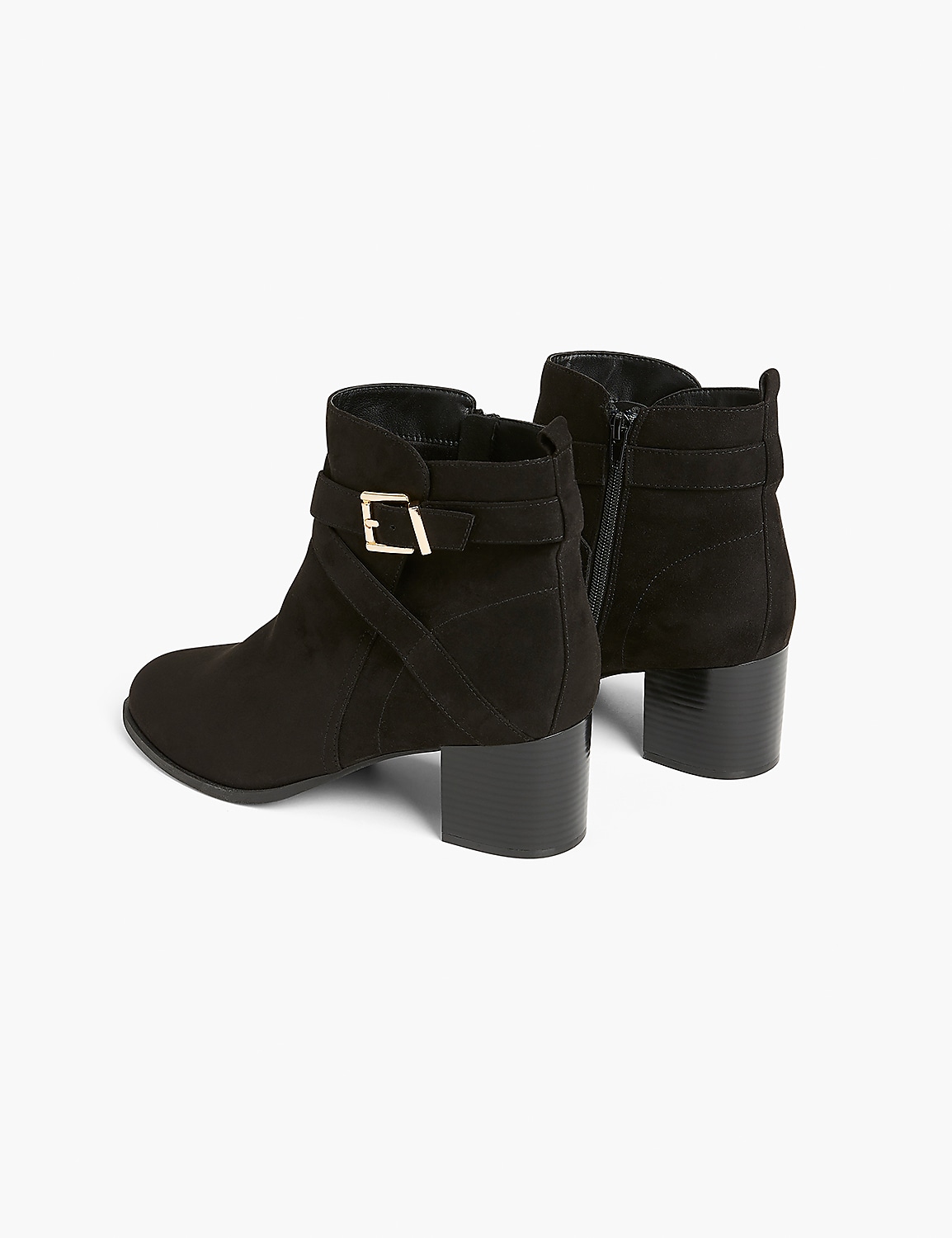 Dream Cloud Criss-Cross Ankle Bootie | LaneBryant