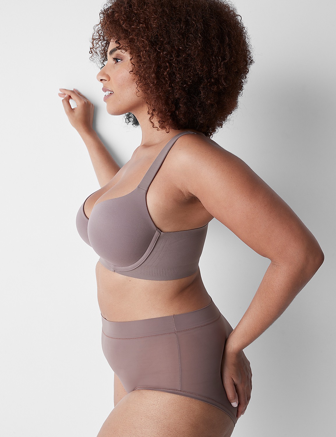 Modern Luxe Lightly Lined Balconette Bra Product Image 3