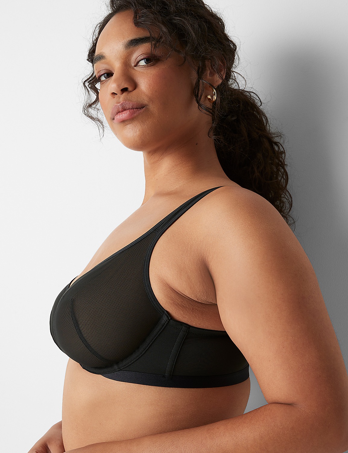 Mesh Unlined T-Shirt Bra Product Image 3