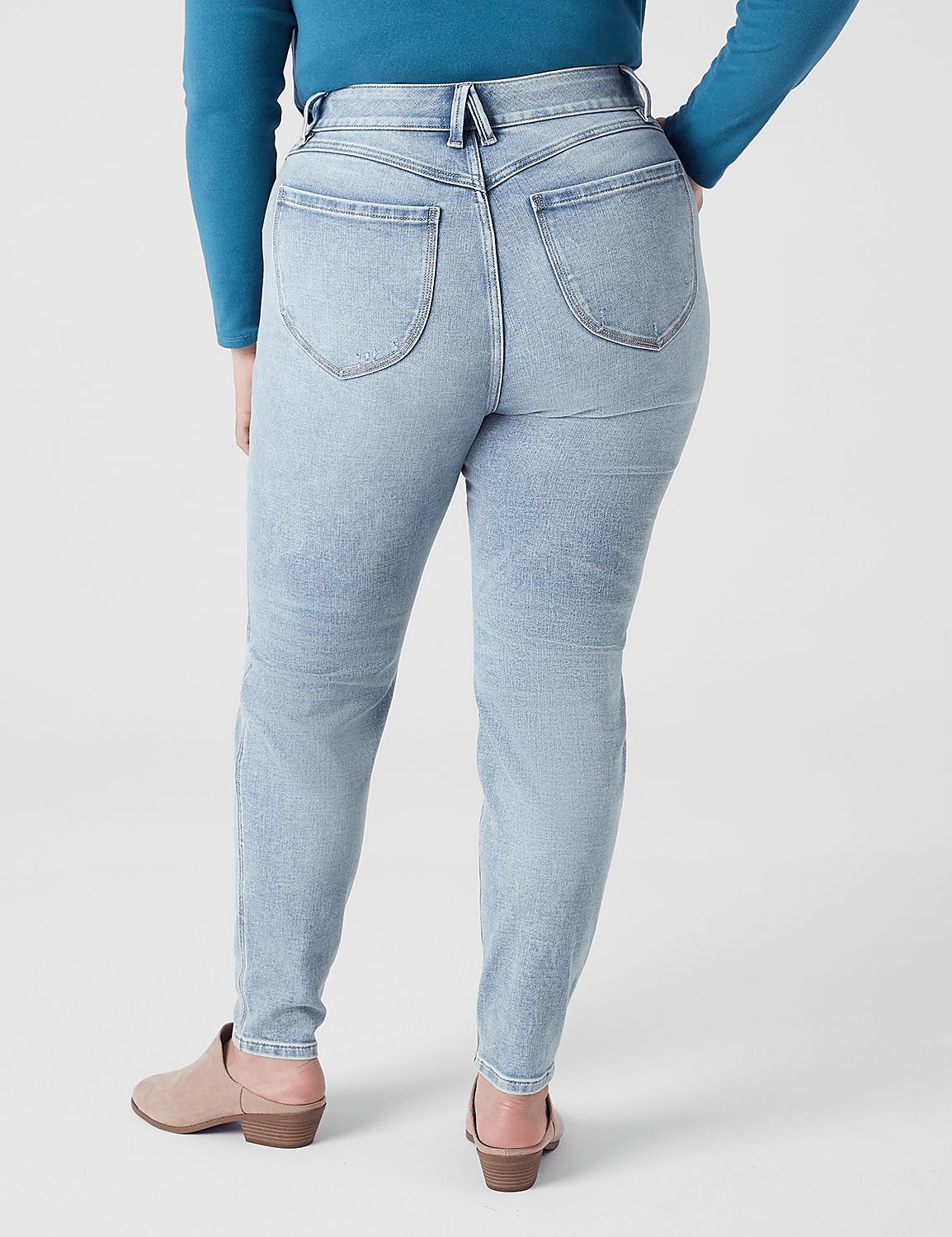 CURVY HIGH RISE SKINNY - BODY ICON | LaneBryant