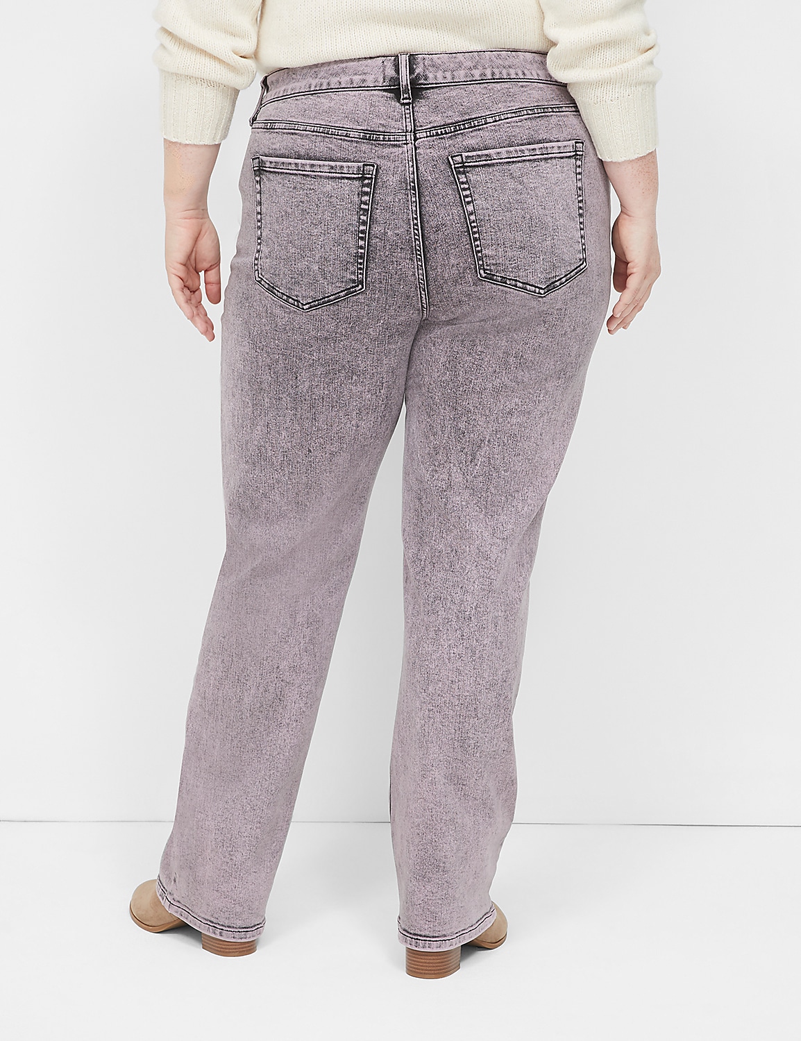 Relaxed Straight Color Jean | LaneBryant