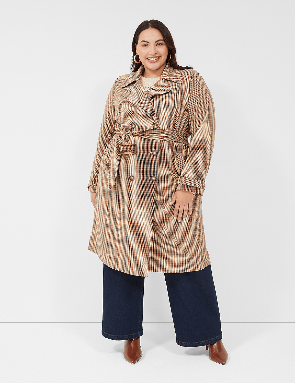 Print Trench Coat Product Image 4