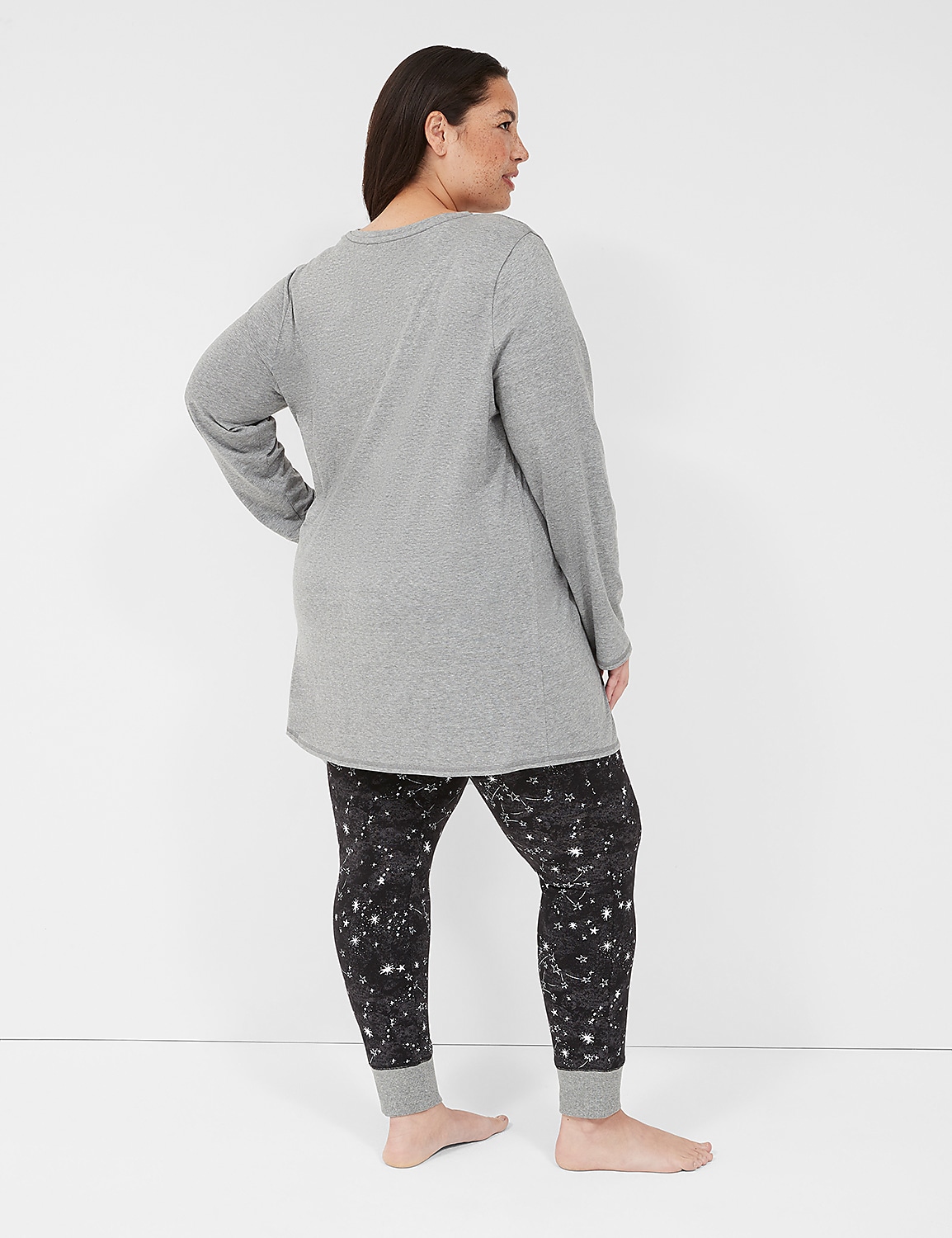 Comfy Cotton Tee & Legging PJ Set Product Image 2