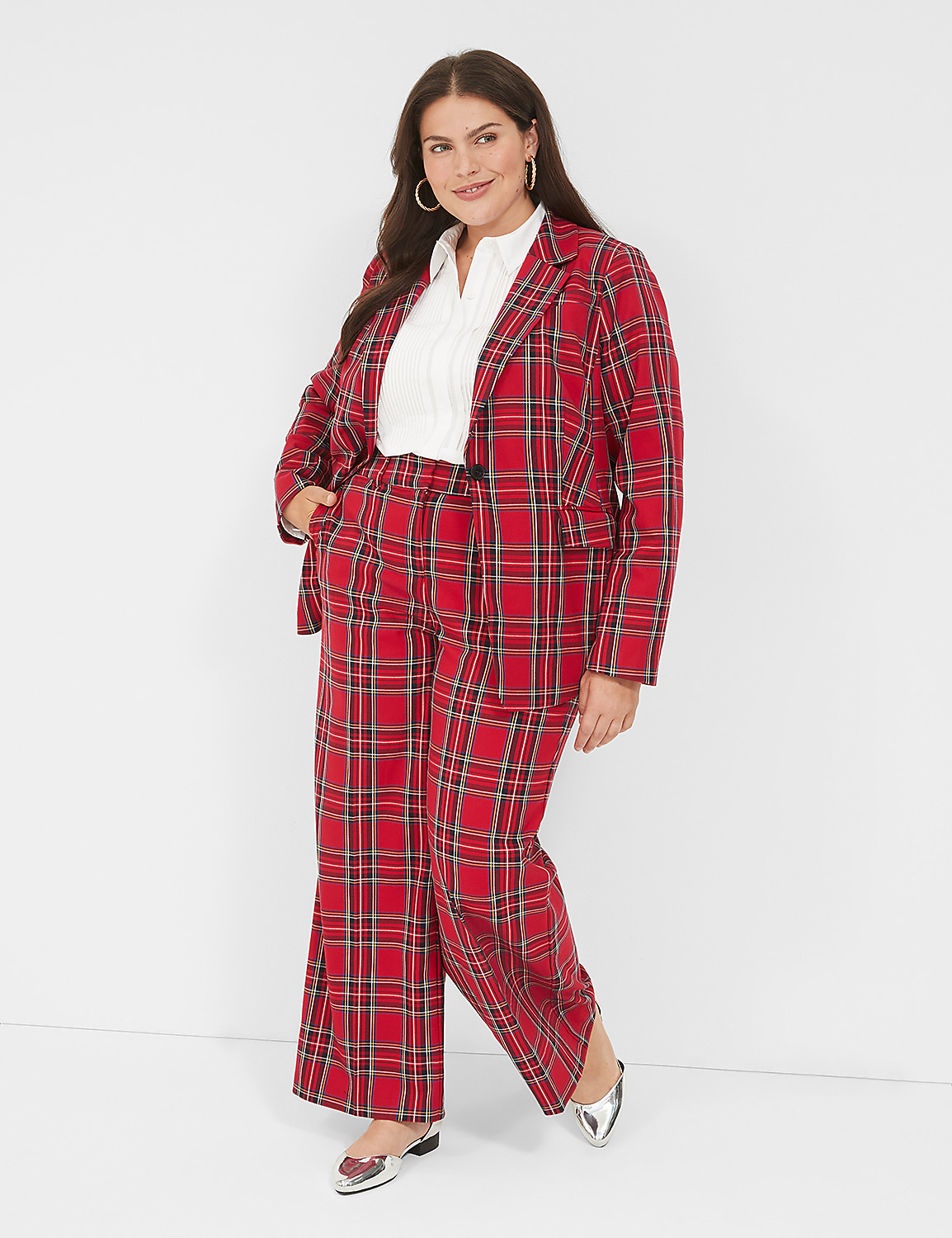 Perfect Drape One-Button Blazer Product Image 3