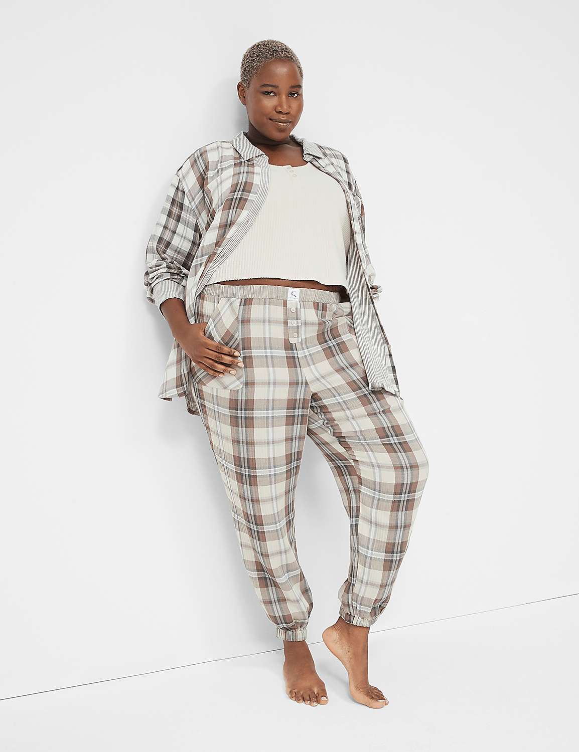 Cotton Gauze Shacket | LaneBryant