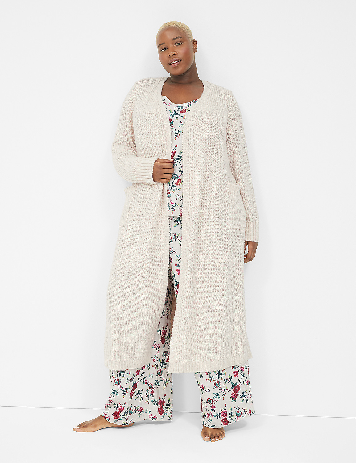 Sweater Knit Duster Robe 1137144 F | LaneBryant